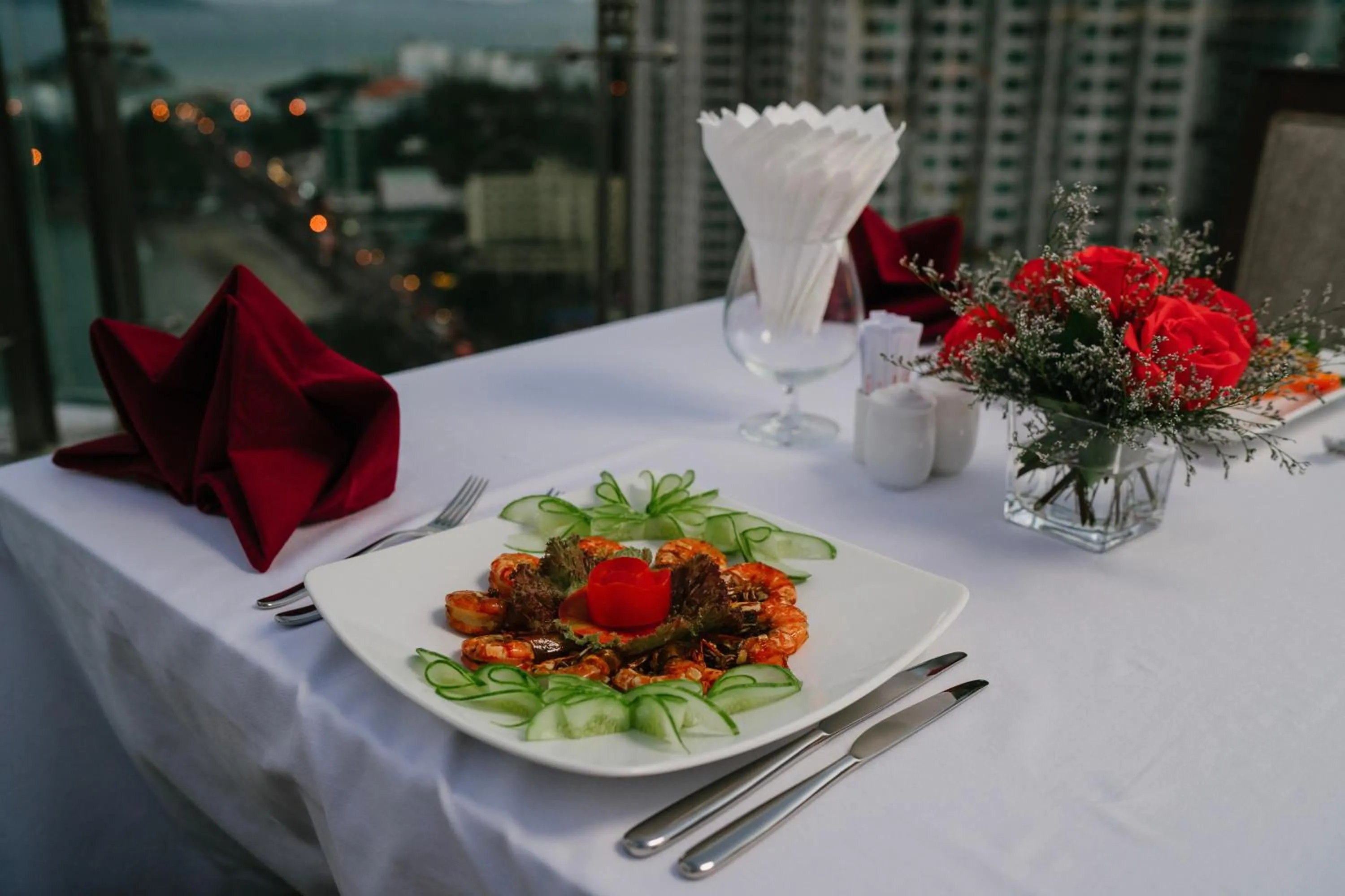 Dinner in Navada Beach Hotel