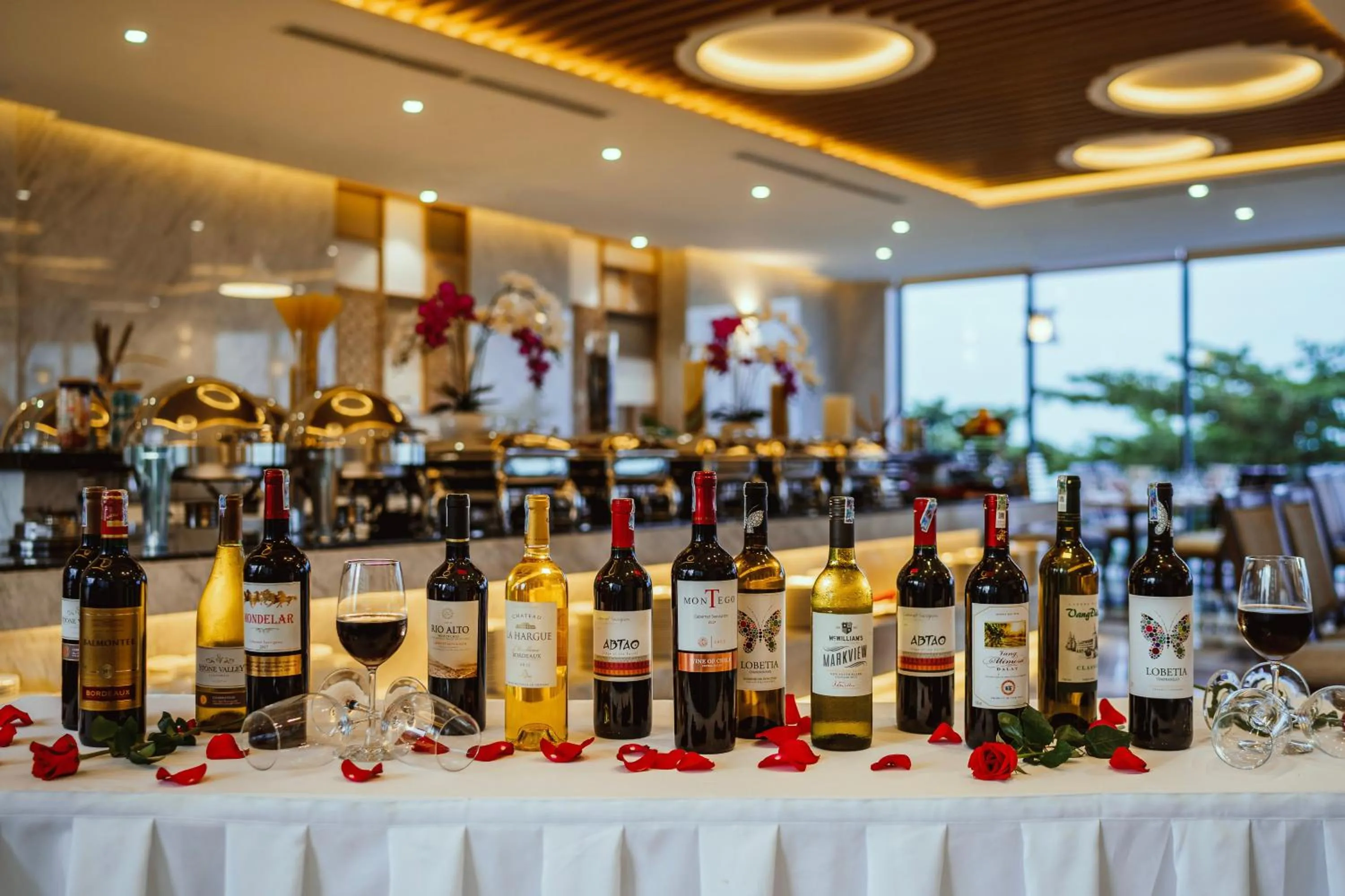 Alcoholic drinks in Navada Beach Hotel