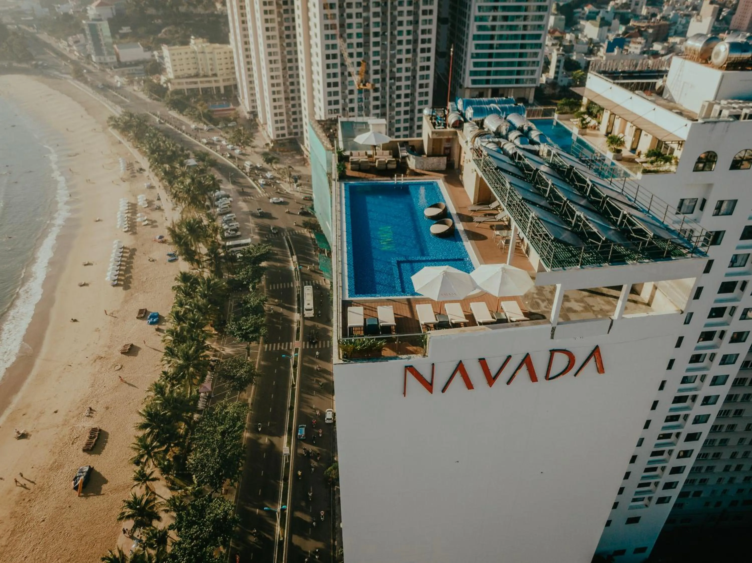 Bird's eye view in Navada Beach Hotel