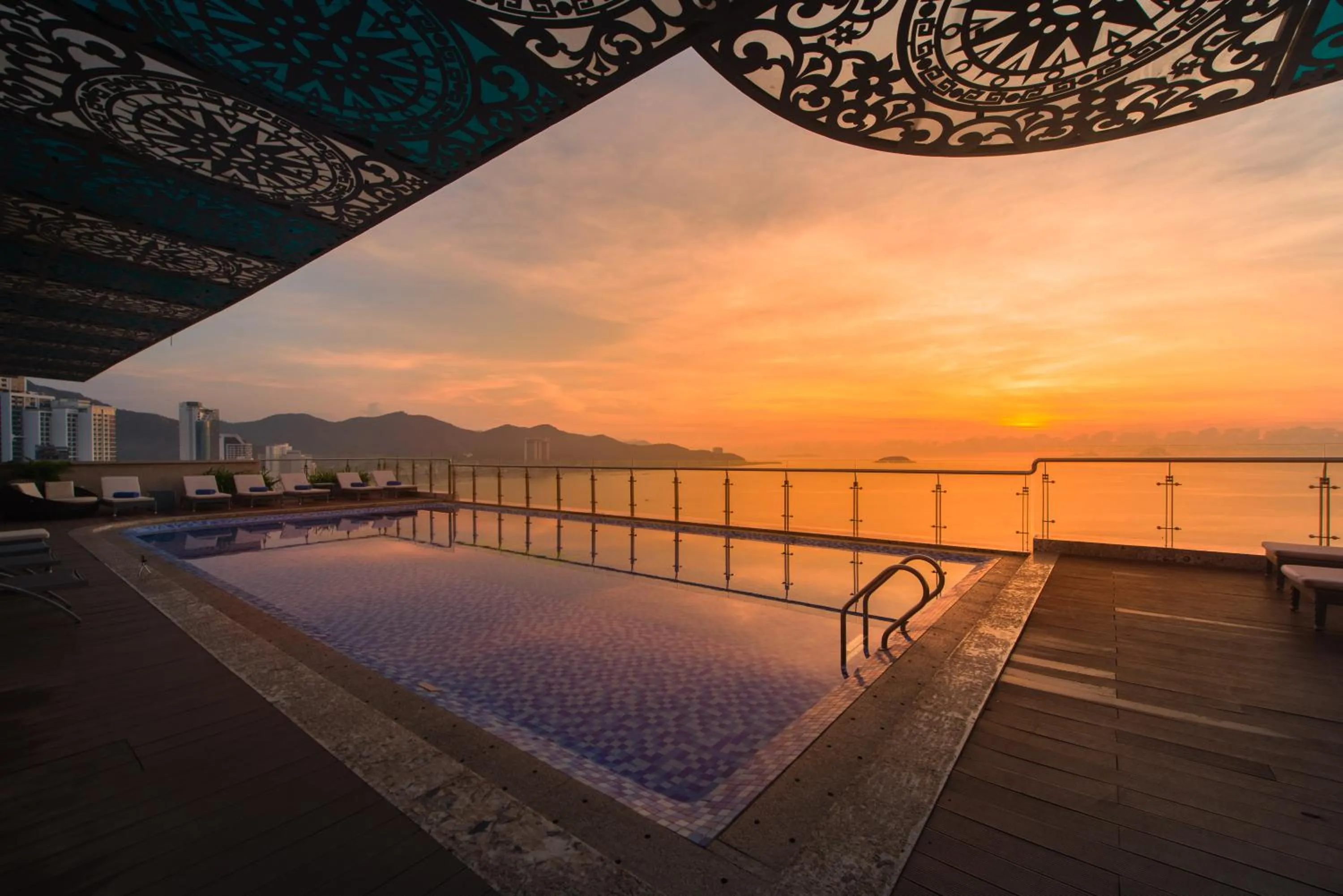 Swimming pool in Navada Beach Hotel