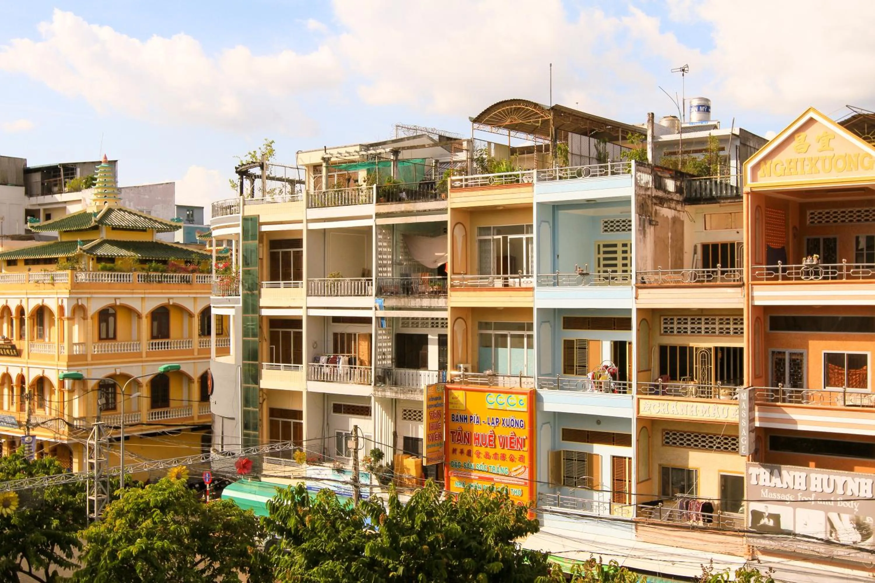 City view in The Lighthouse