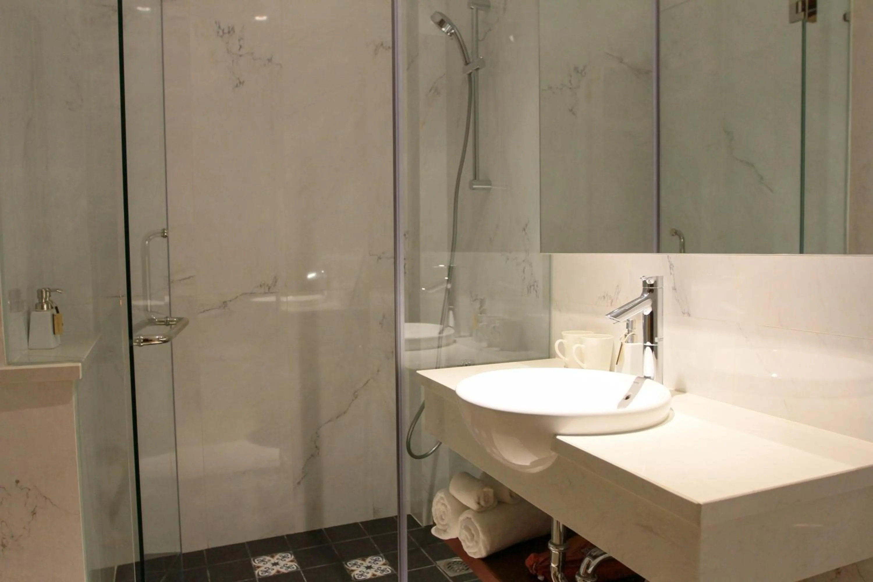 Shower in The Lighthouse