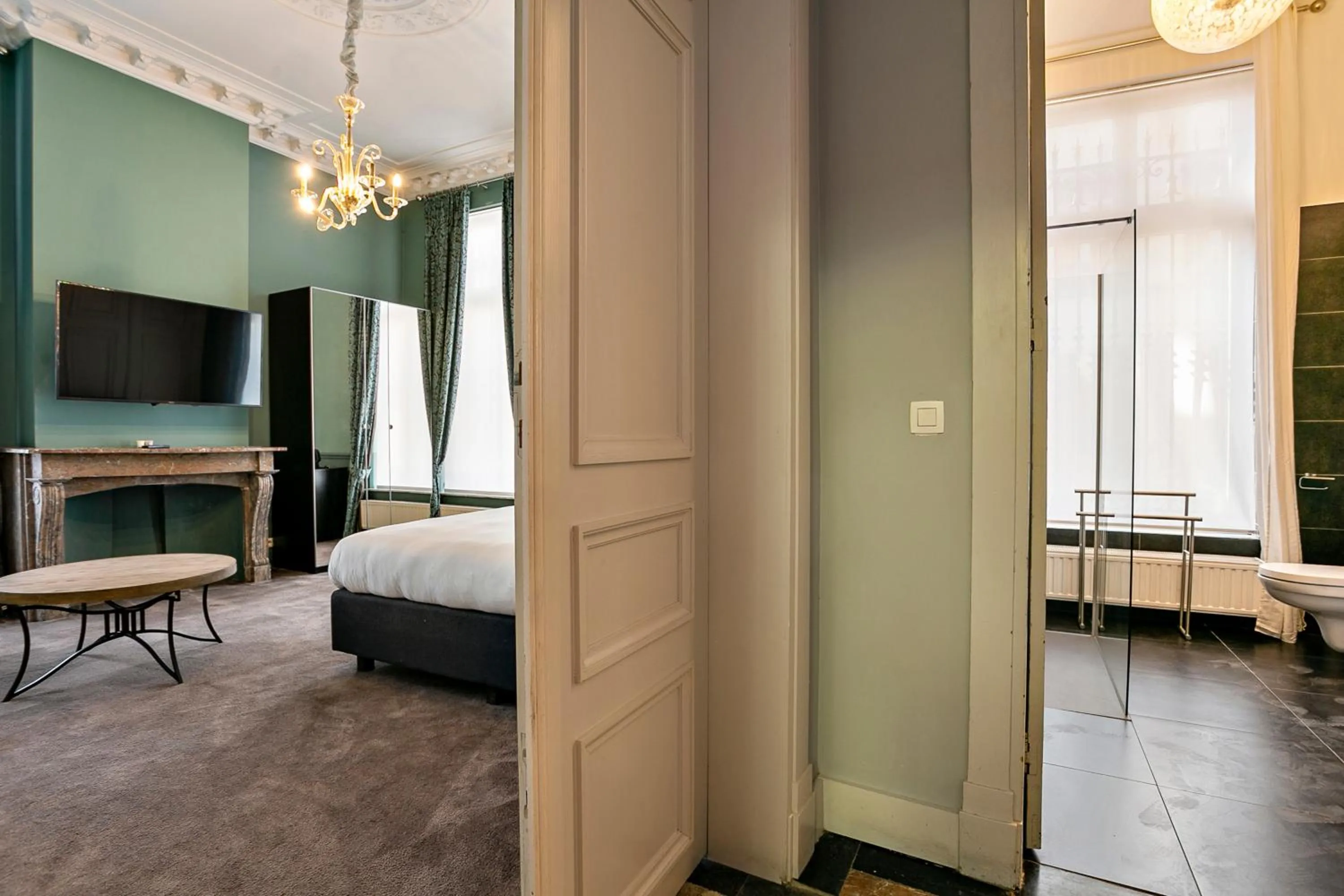 Bed in Fish Market B&B