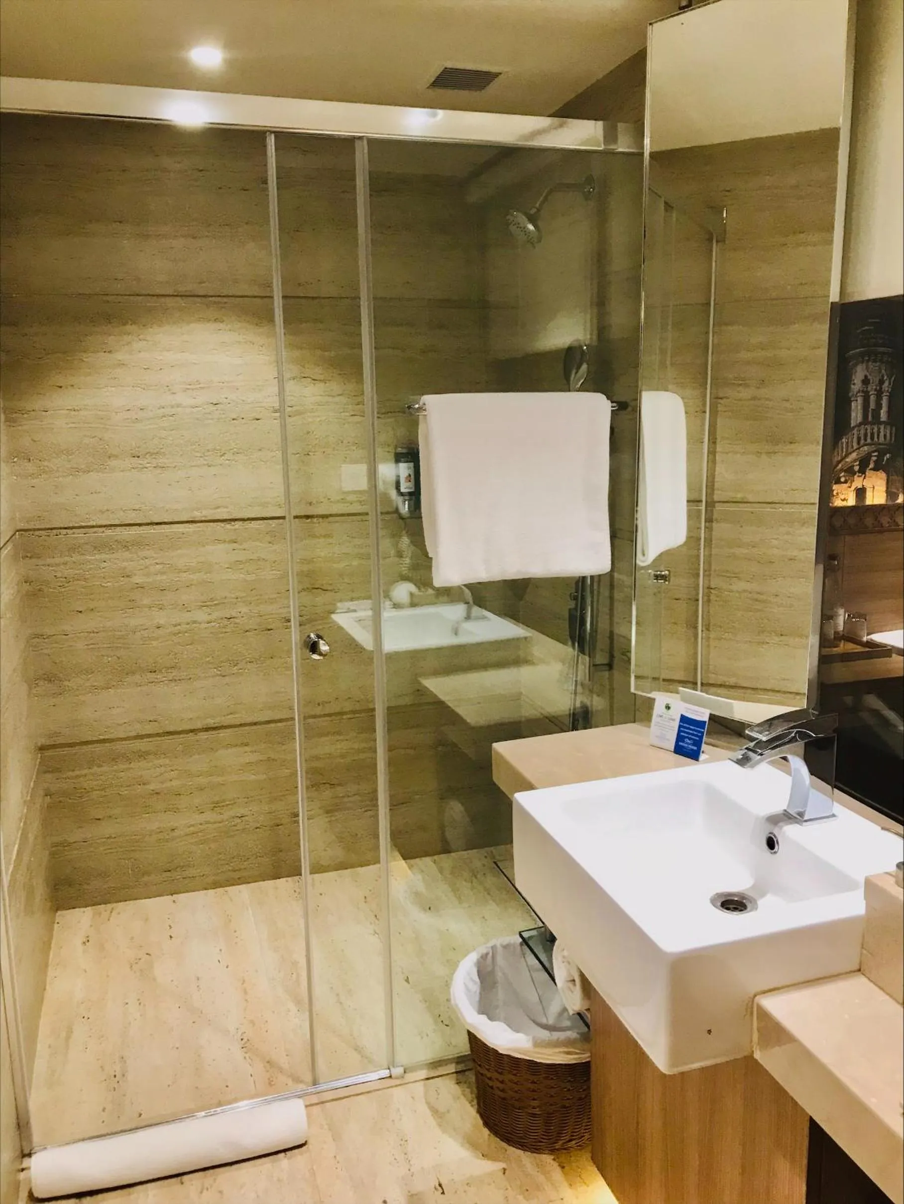 Bathroom in Bellevue Sarovar Premiere Junagadh