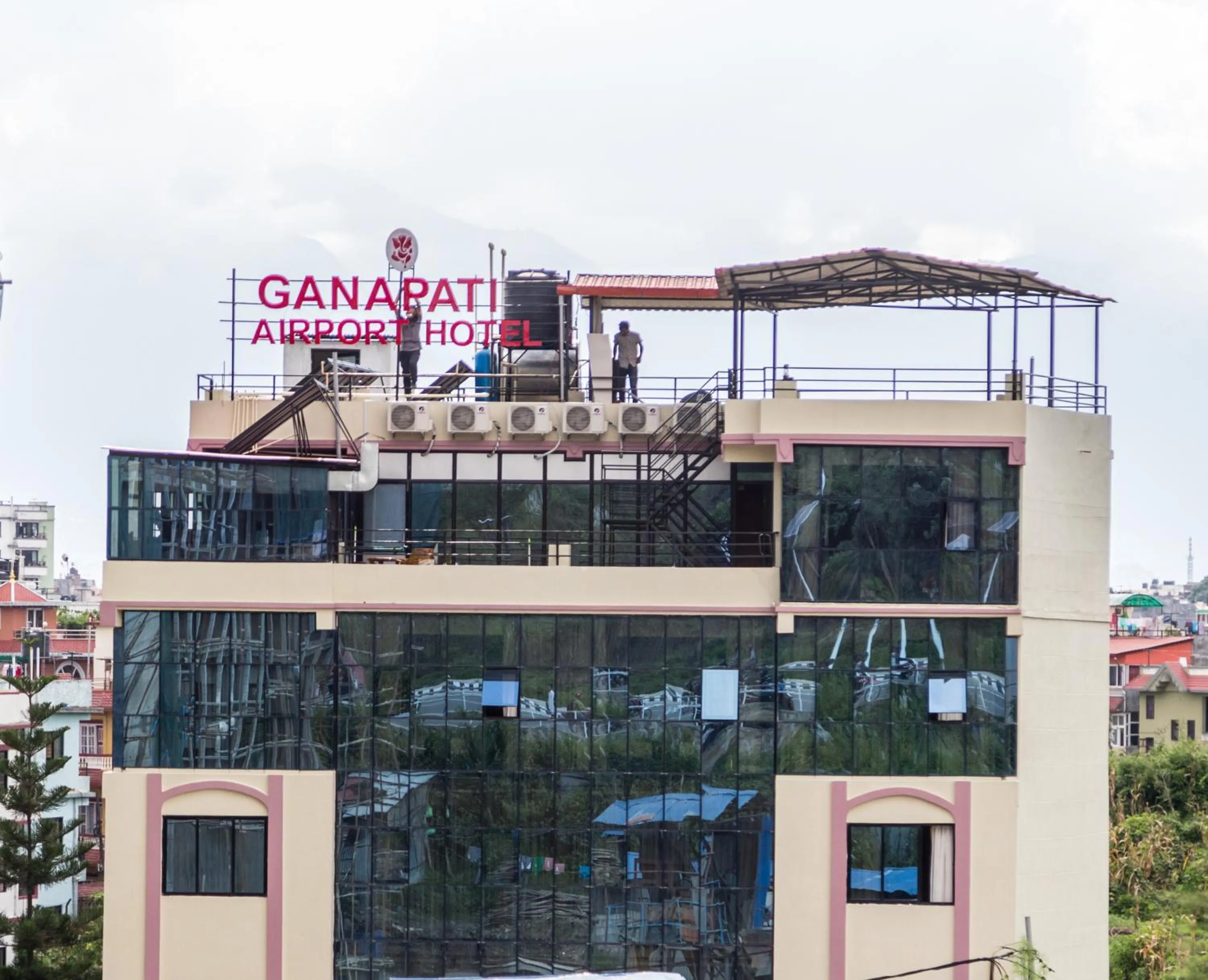 Property building in Ganapati Airport Hotel