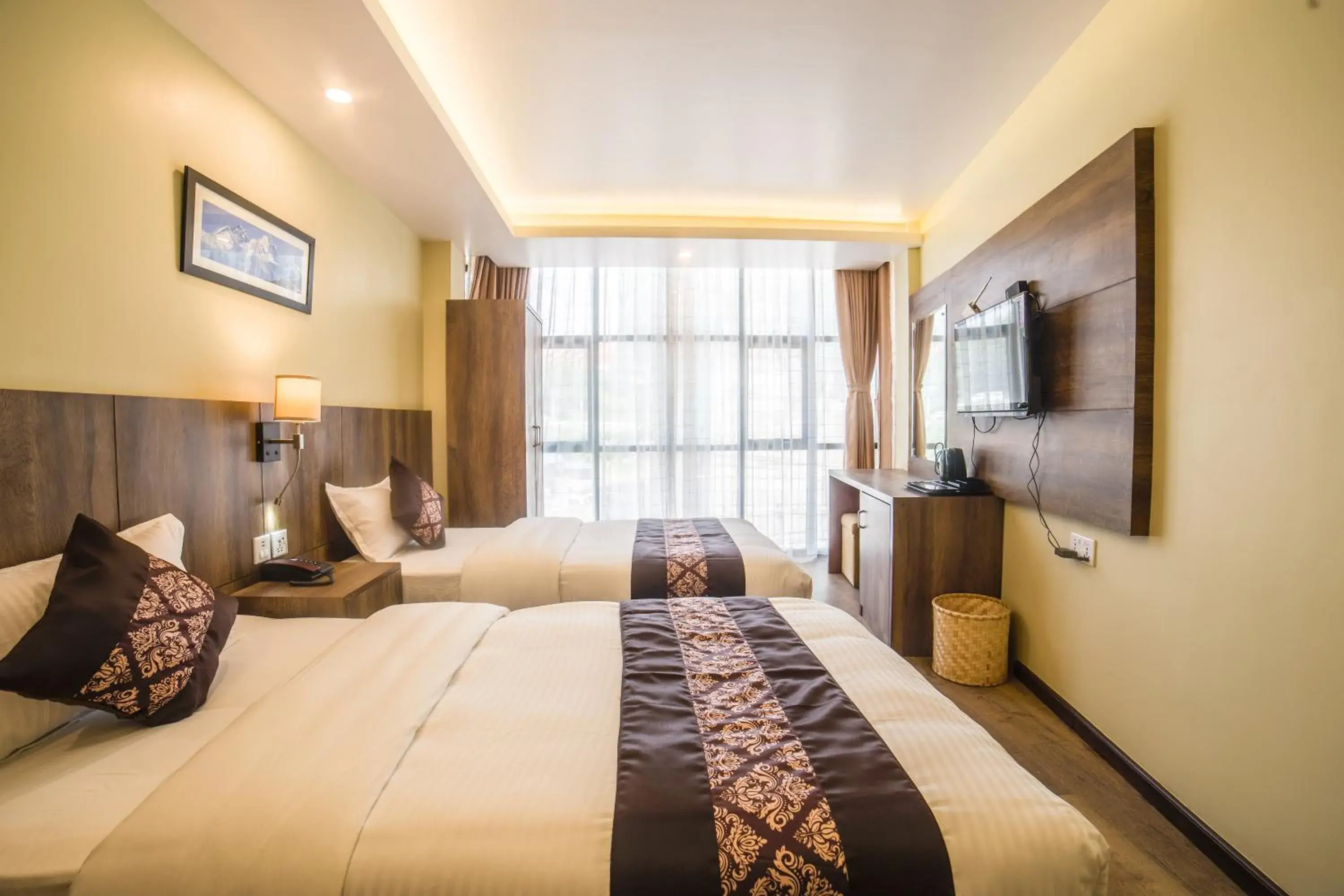 Deluxe Room - single occupancy in Ganapati Airport Hotel Deluxe Room - single occupancy in Ganapati Airport Hotel