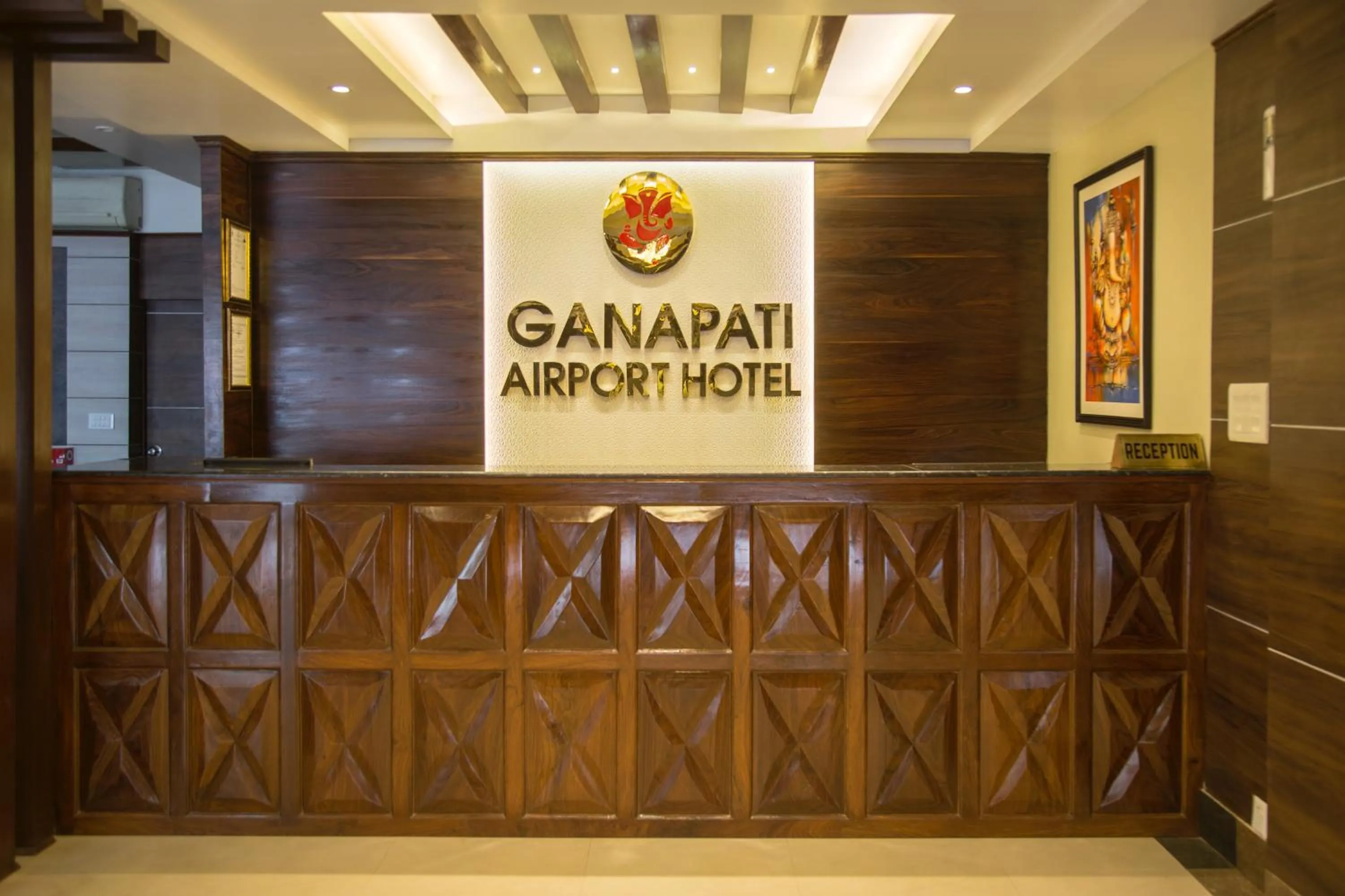 Property logo or sign in Ganapati Airport Hotel