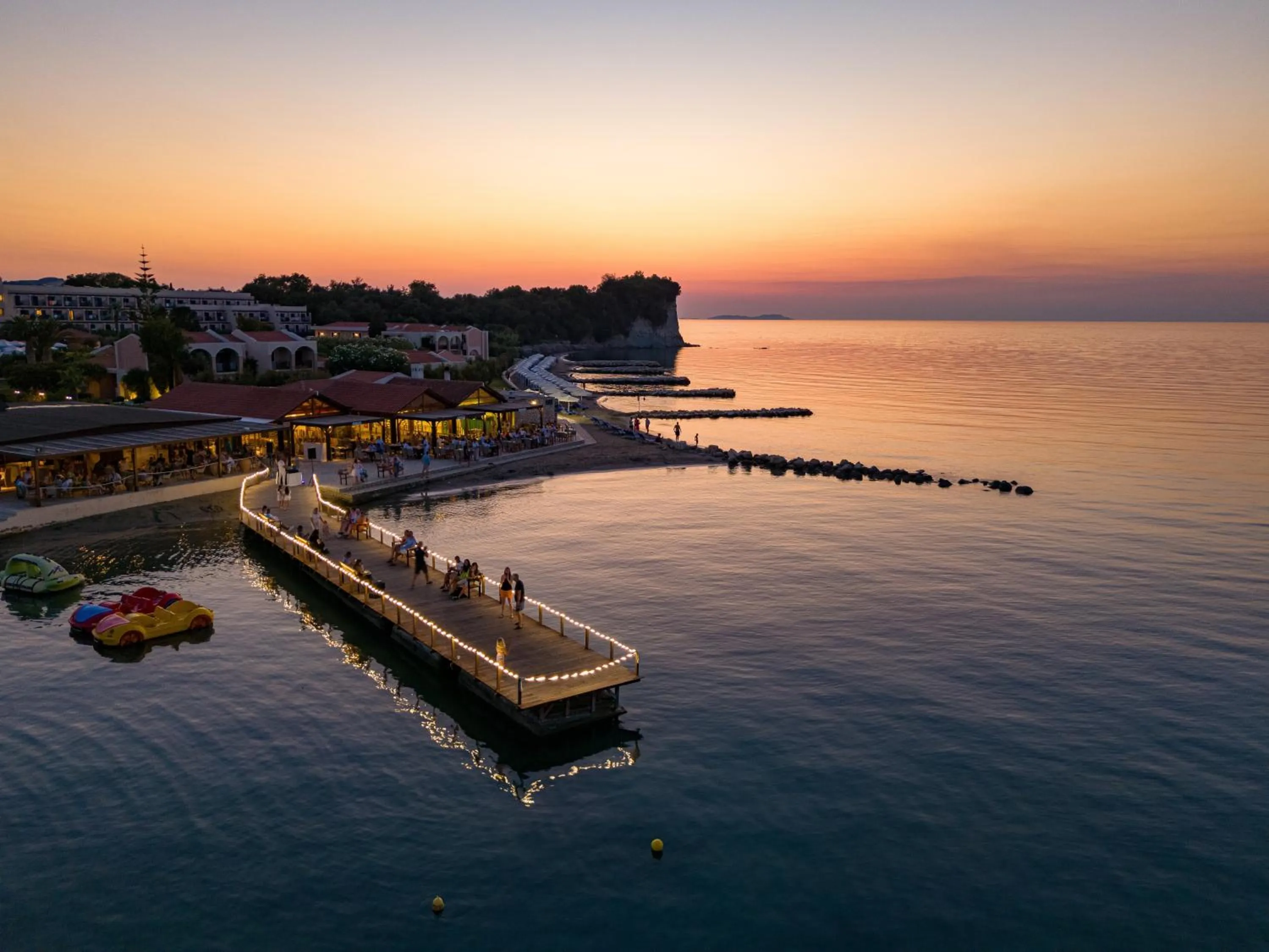 Bird's eye view in Roda Beach Resort & Spa