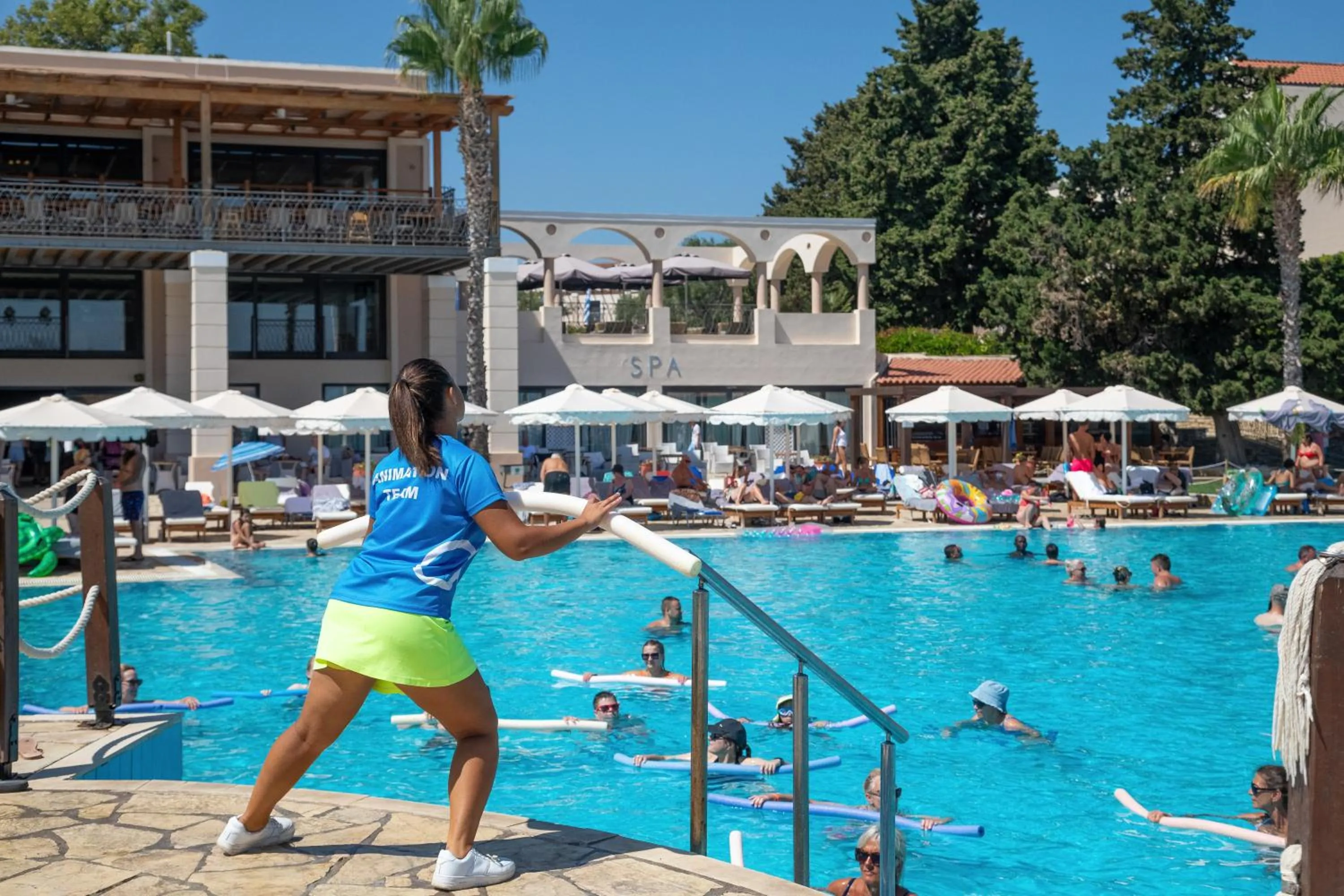 Swimming pool in Roda Beach Resort & Spa