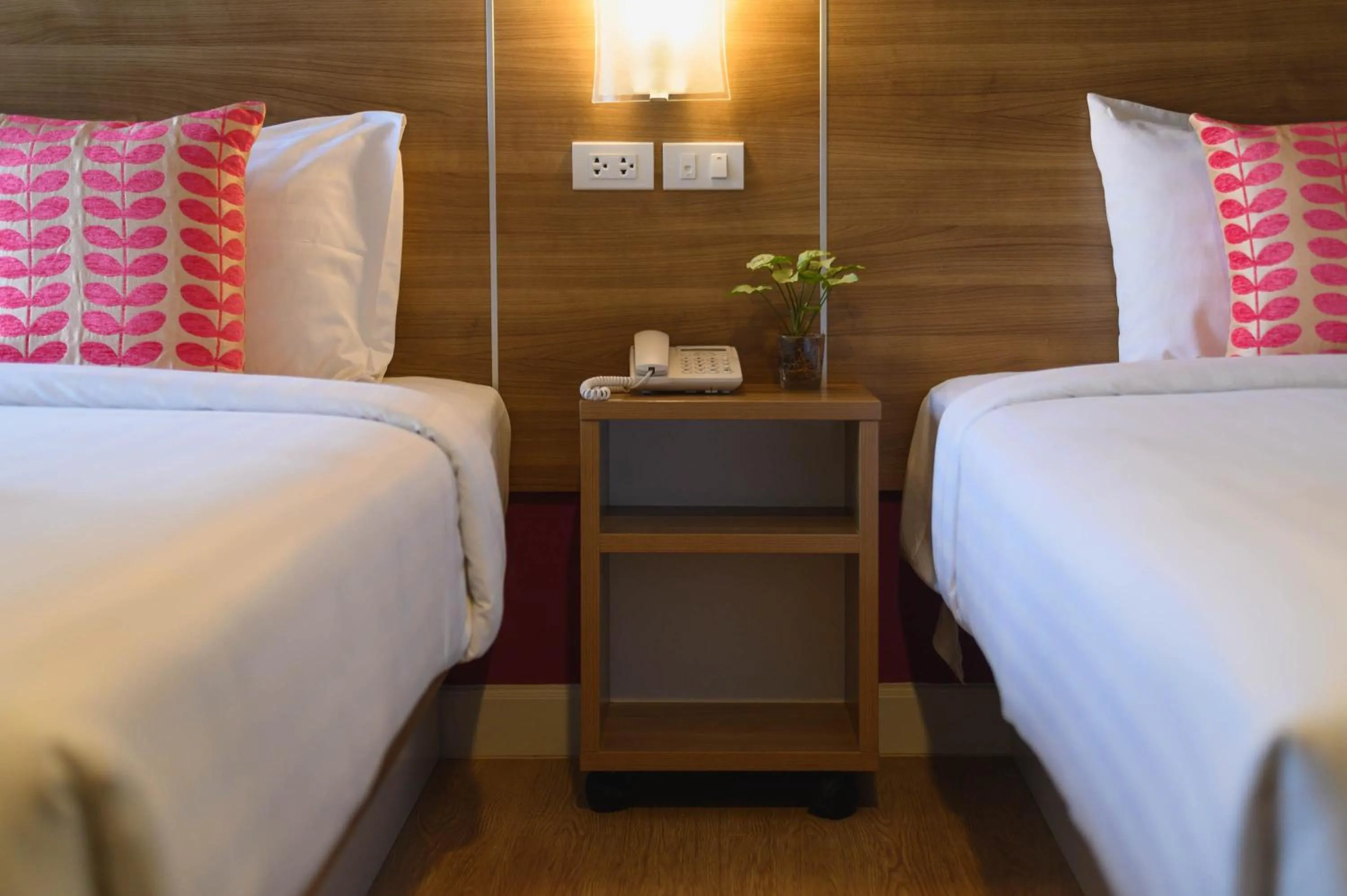 Bed in Eco Inn Lite Nakhon Si Thammarat