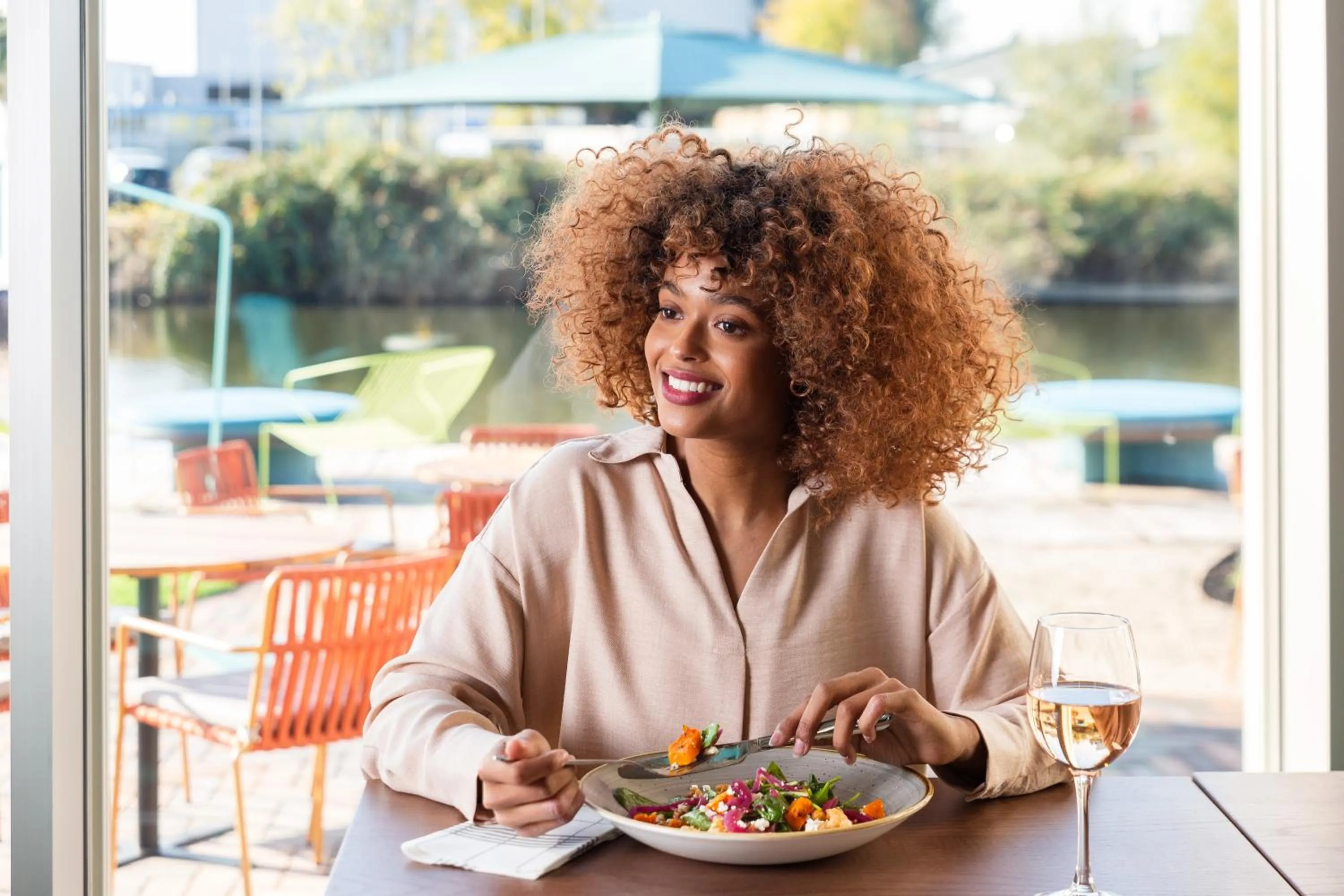 People in YOTEL Amsterdam