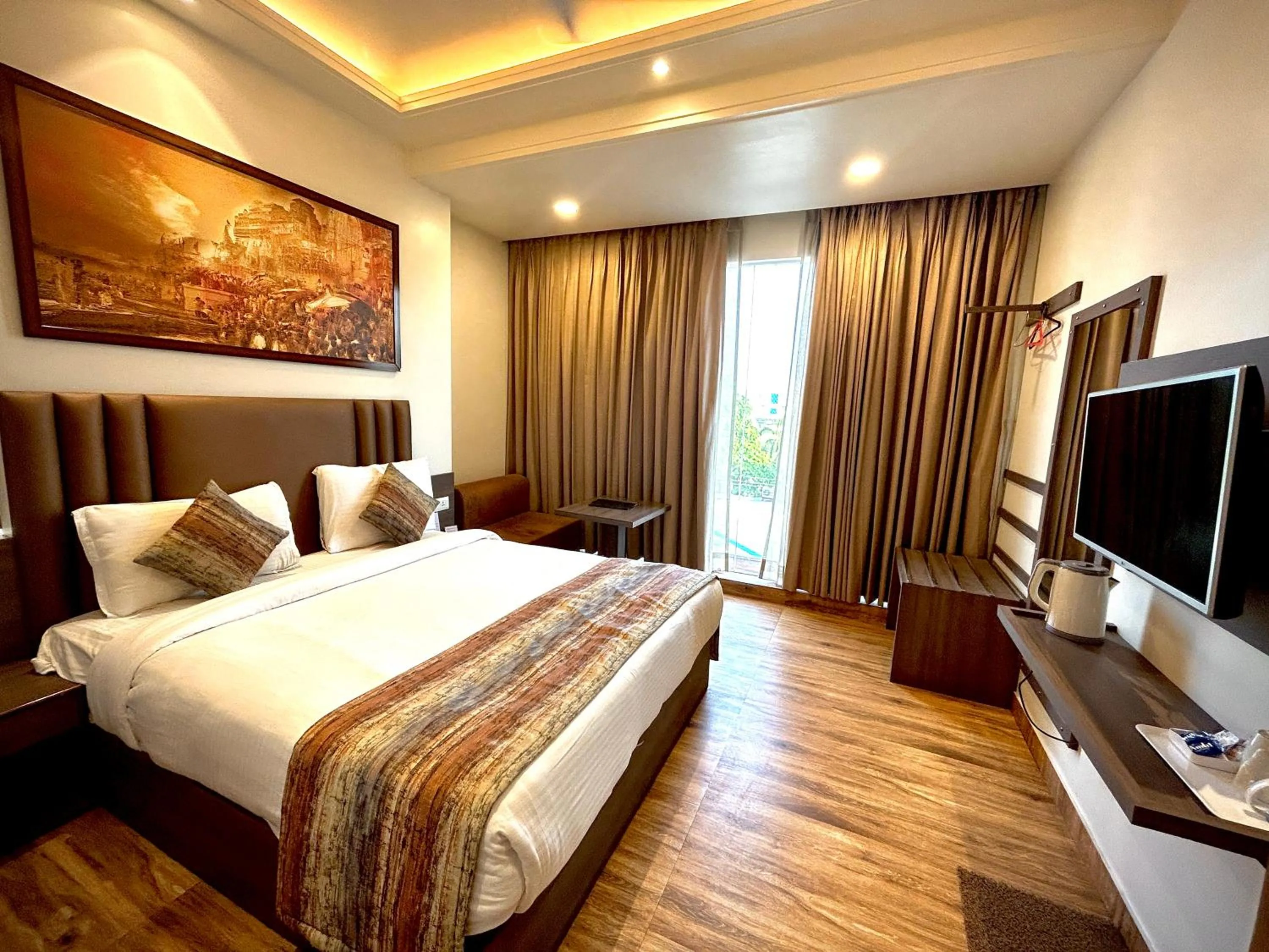 Property building, Bed in Sugar Stars Inn