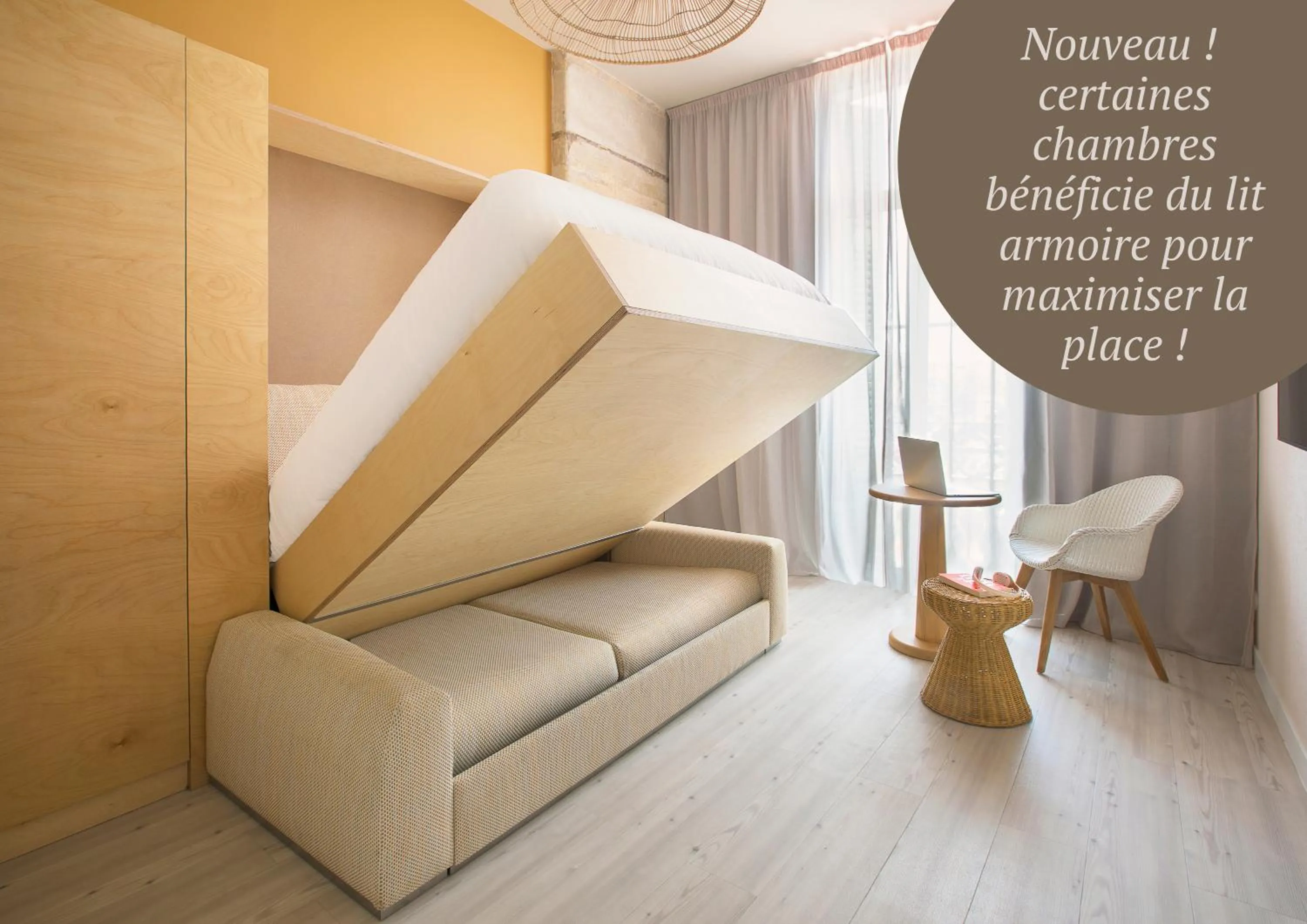 Seating area in Hôtel Life Marseille VP - Vieux Port