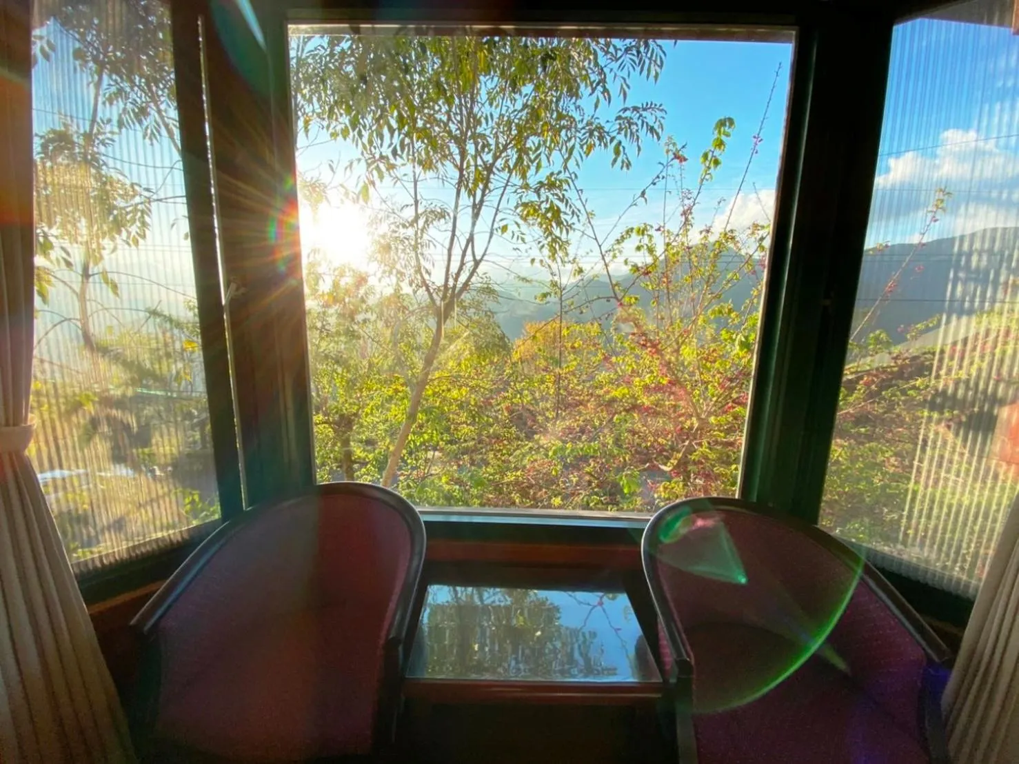Seating area in Cloud Falls Resort