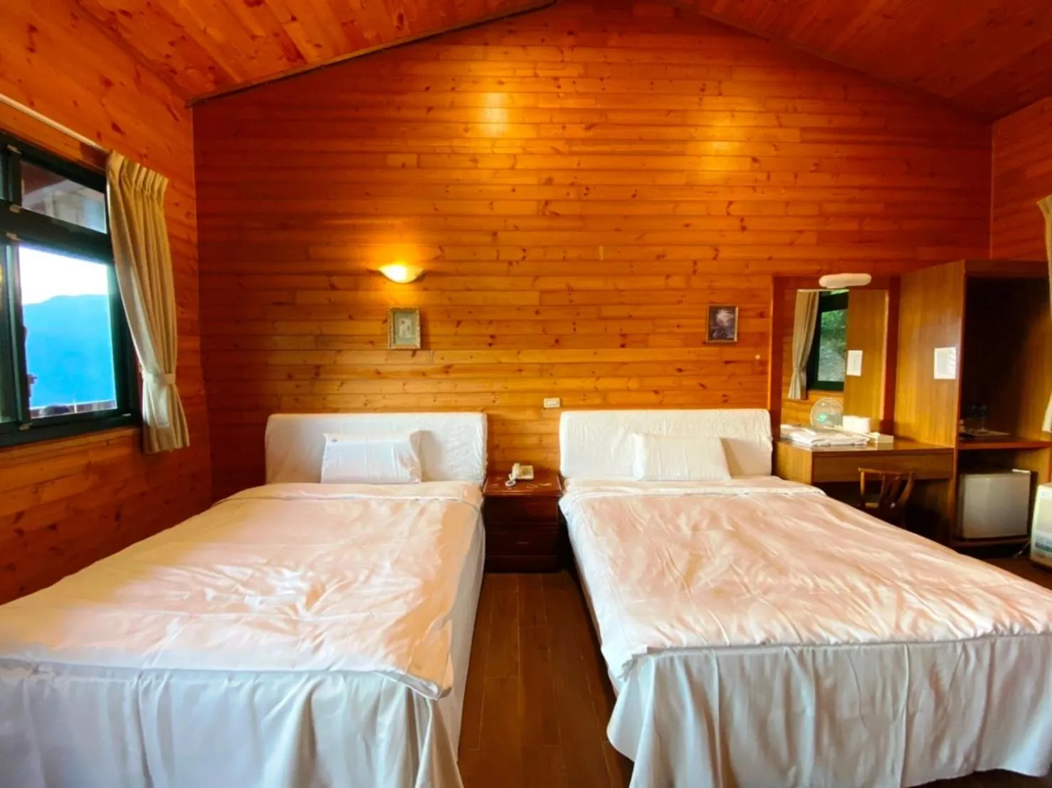 Bed in Cloud Falls Resort