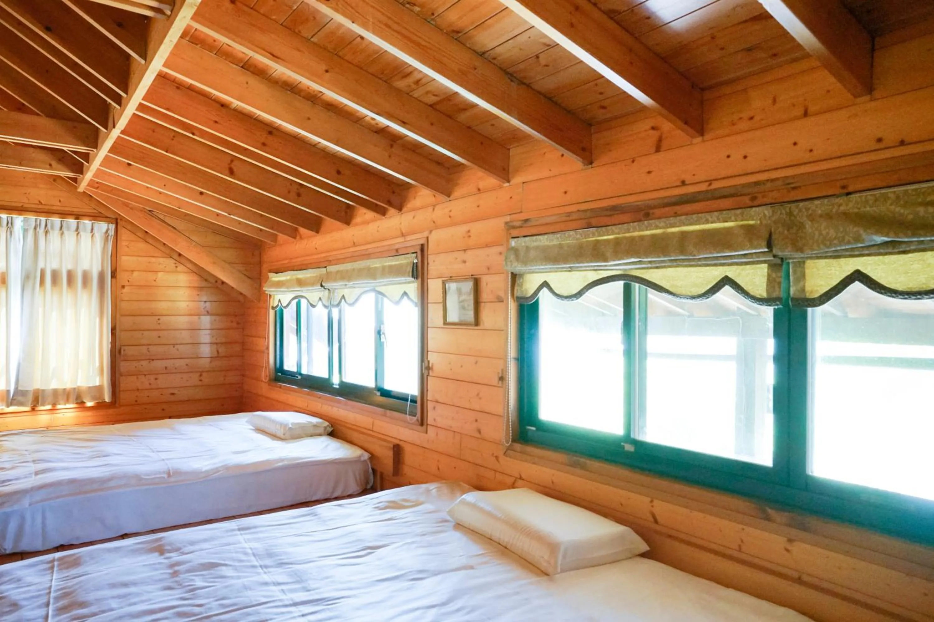 Bed in Cloud Falls Resort