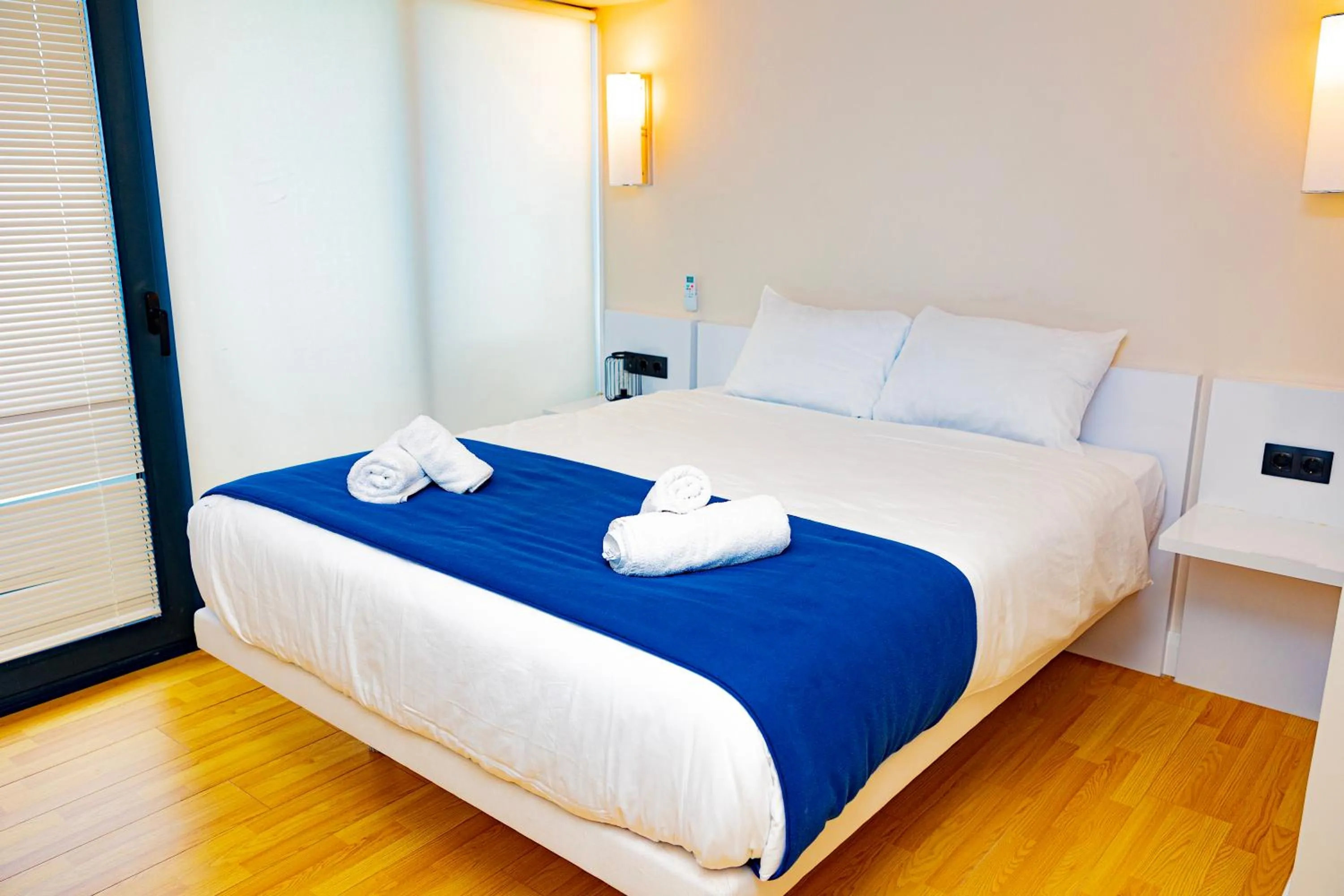 Bed in Orbi City Inn