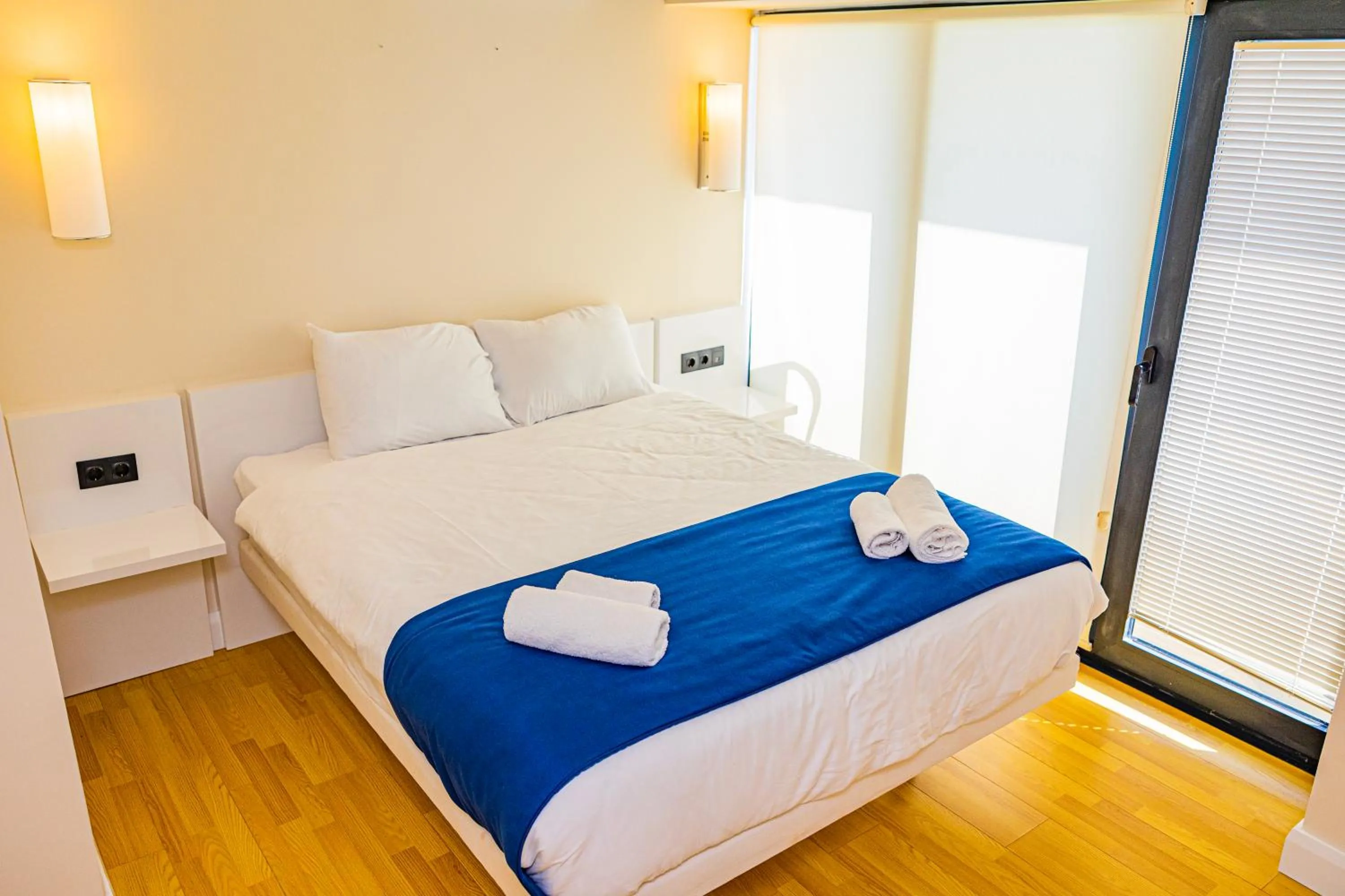 Bed in Orbi City Inn