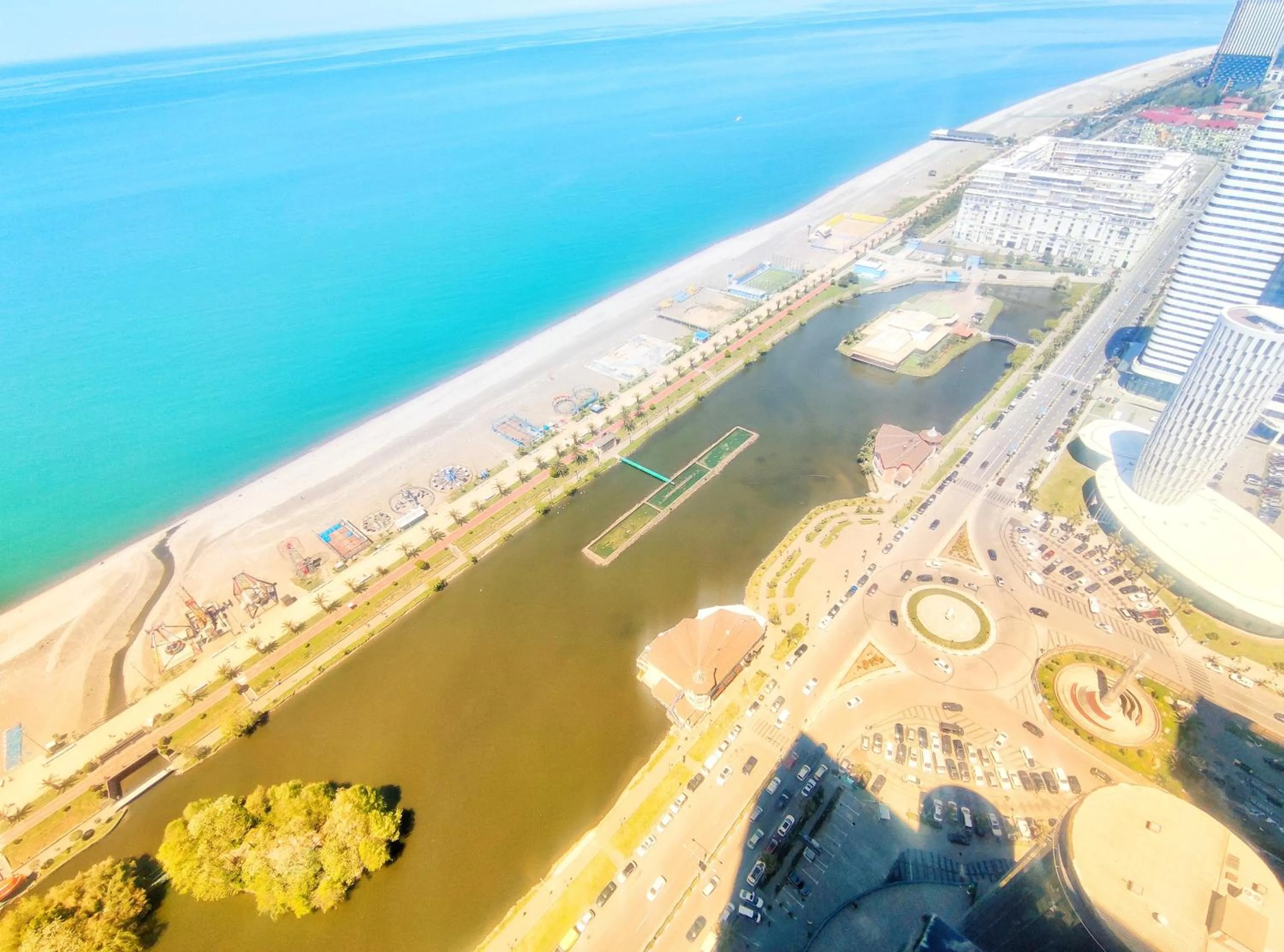 Bird's eye view, Bird's-eye View in Orbi City Inn