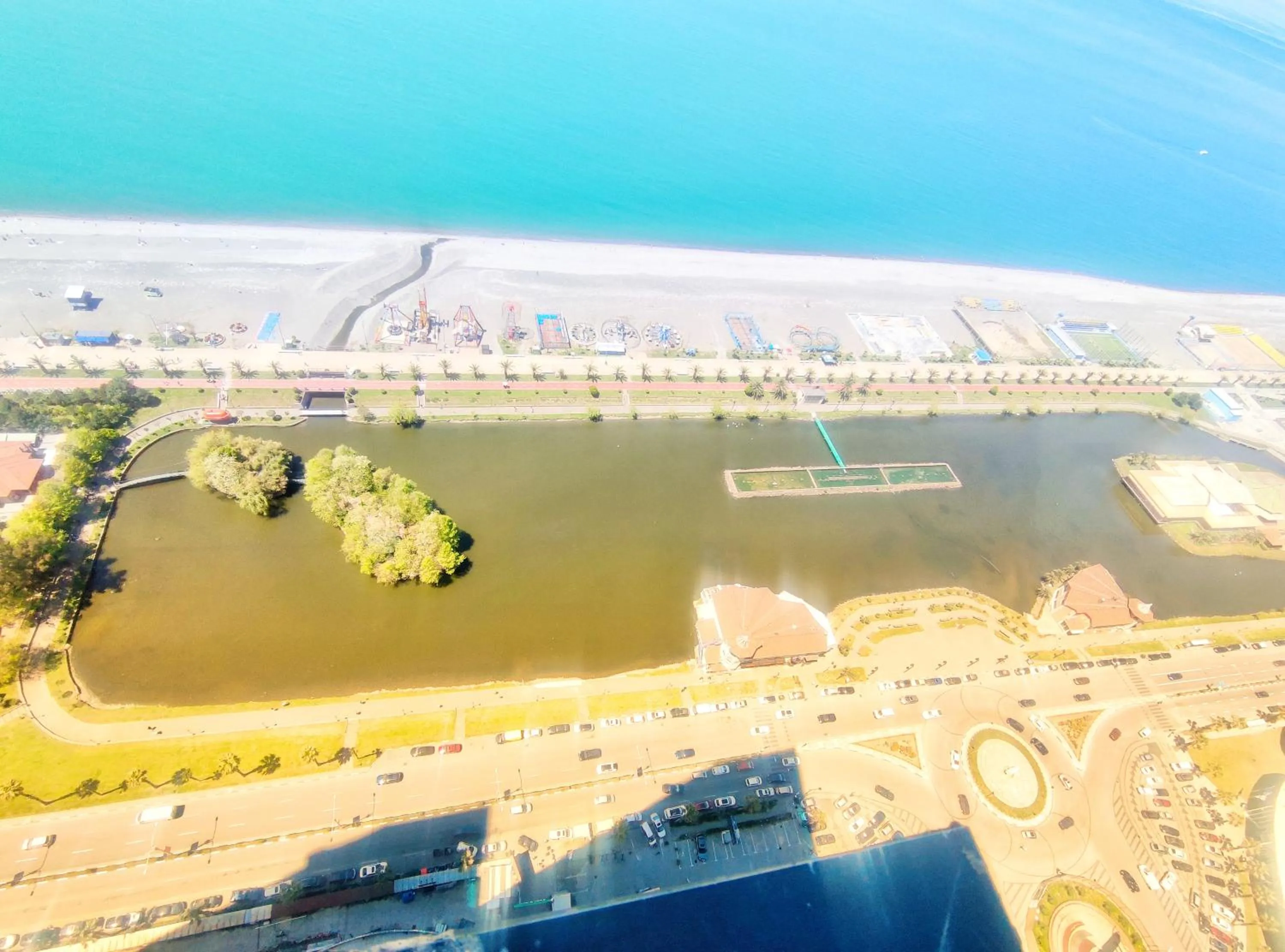 Bird's eye view, Bird's-eye View in Orbi City Inn