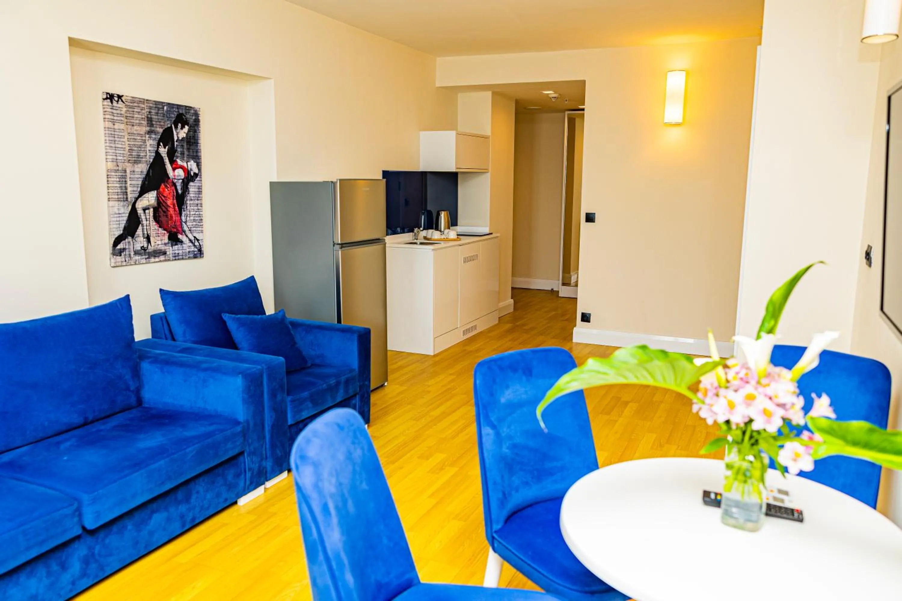 TV and multimedia, Seating Area in Orbi City Inn