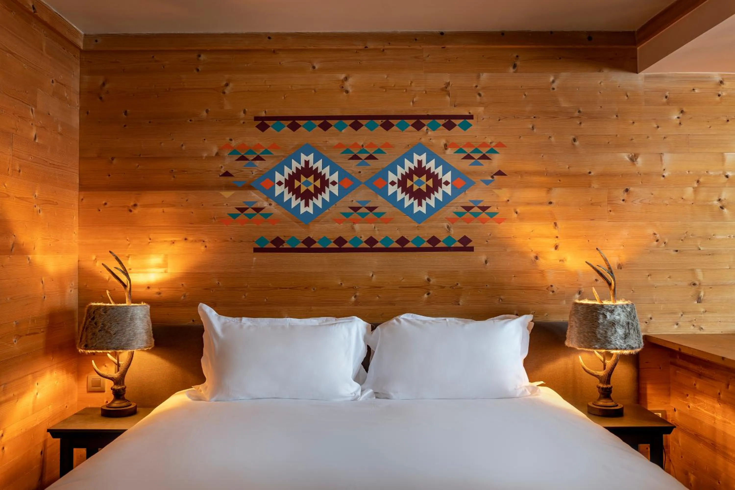 Bedroom, Bed in Chalet Hotel Kaya