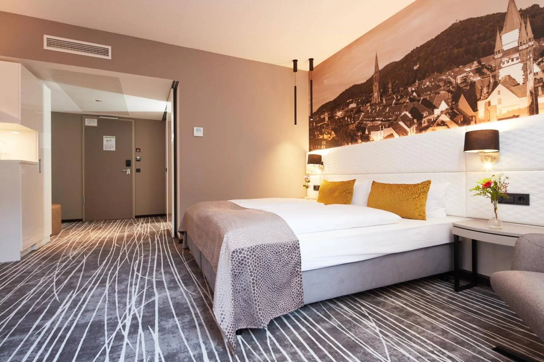 Bedroom in Boutiquehotel am Stadtgarten