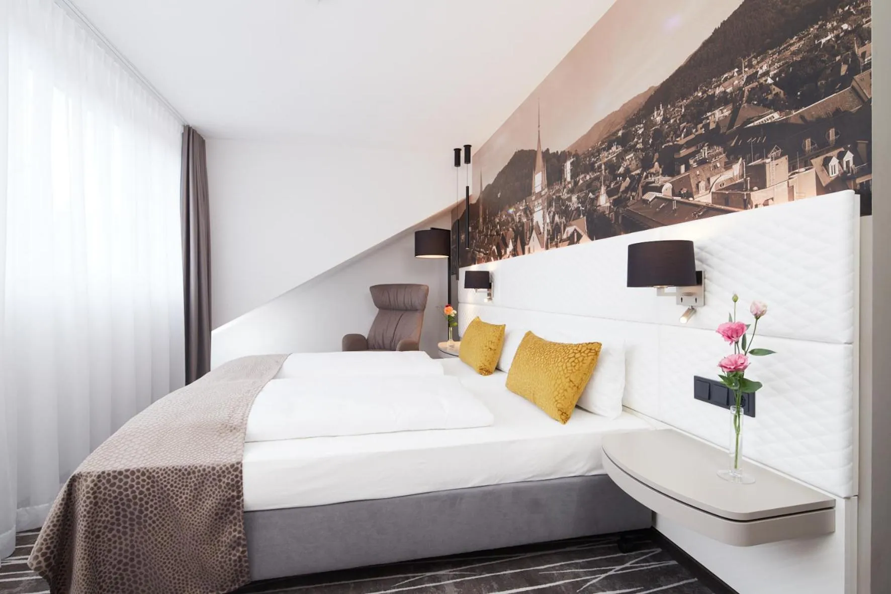 Bedroom in Boutiquehotel am Stadtgarten