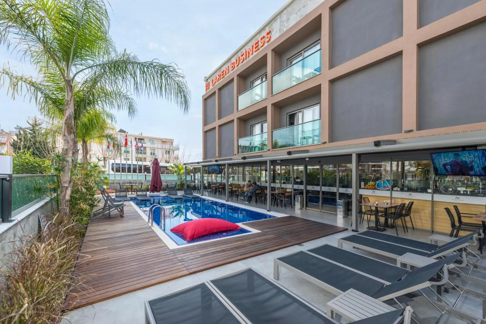 Swimming pool in Laren Sea Side Hotel Spa