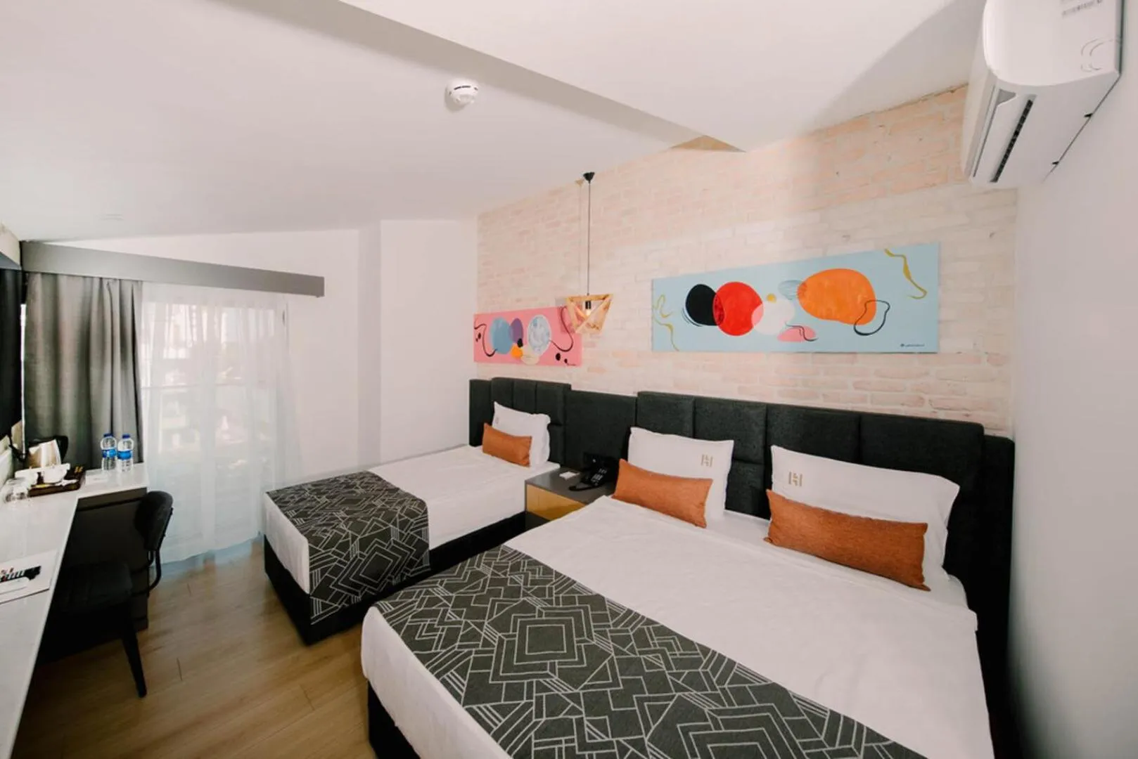 Photo of the whole room, Bed in Laren Sea Side Hotel Spa