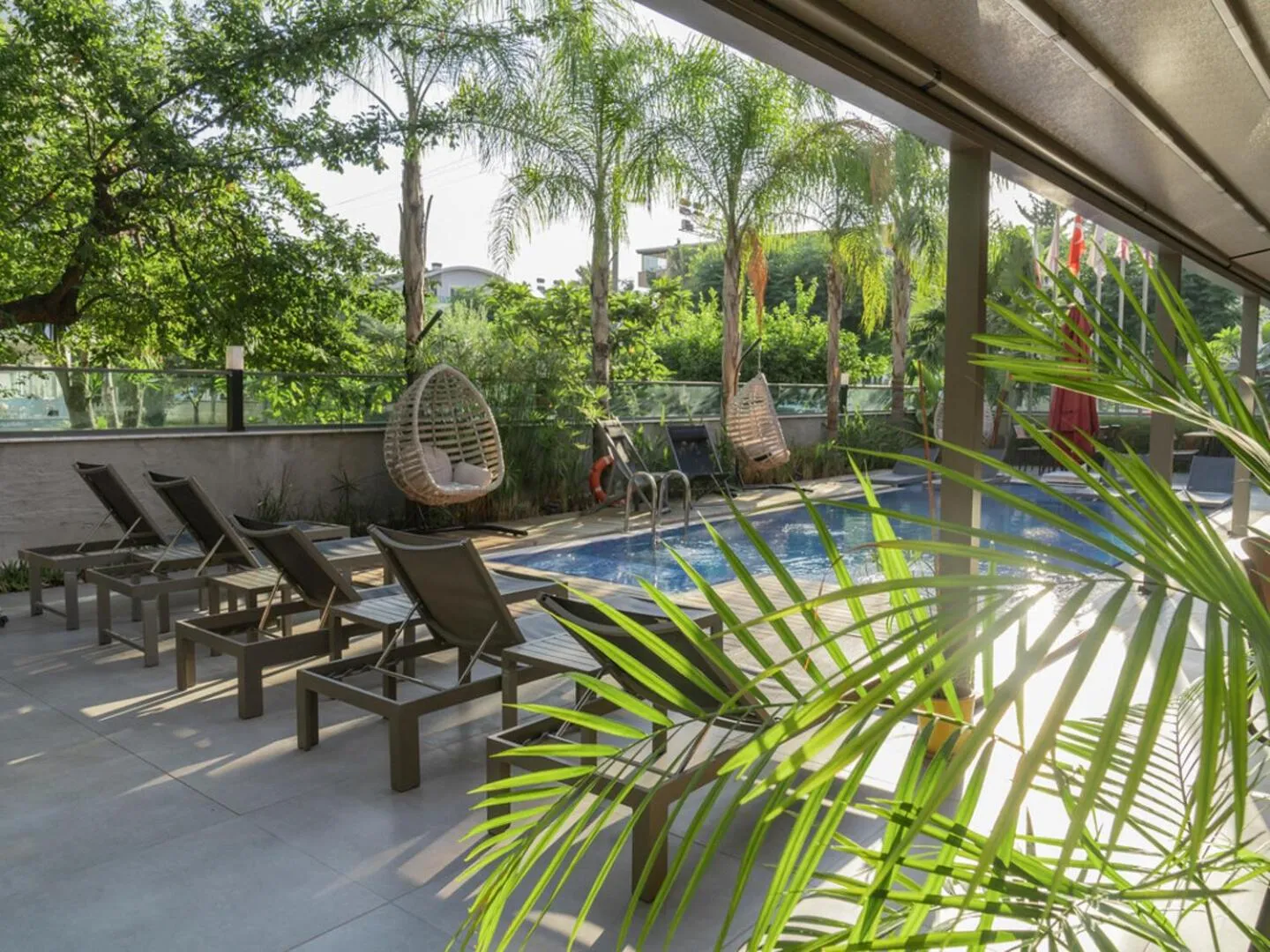 Swimming pool in Laren Sea Side Hotel Spa