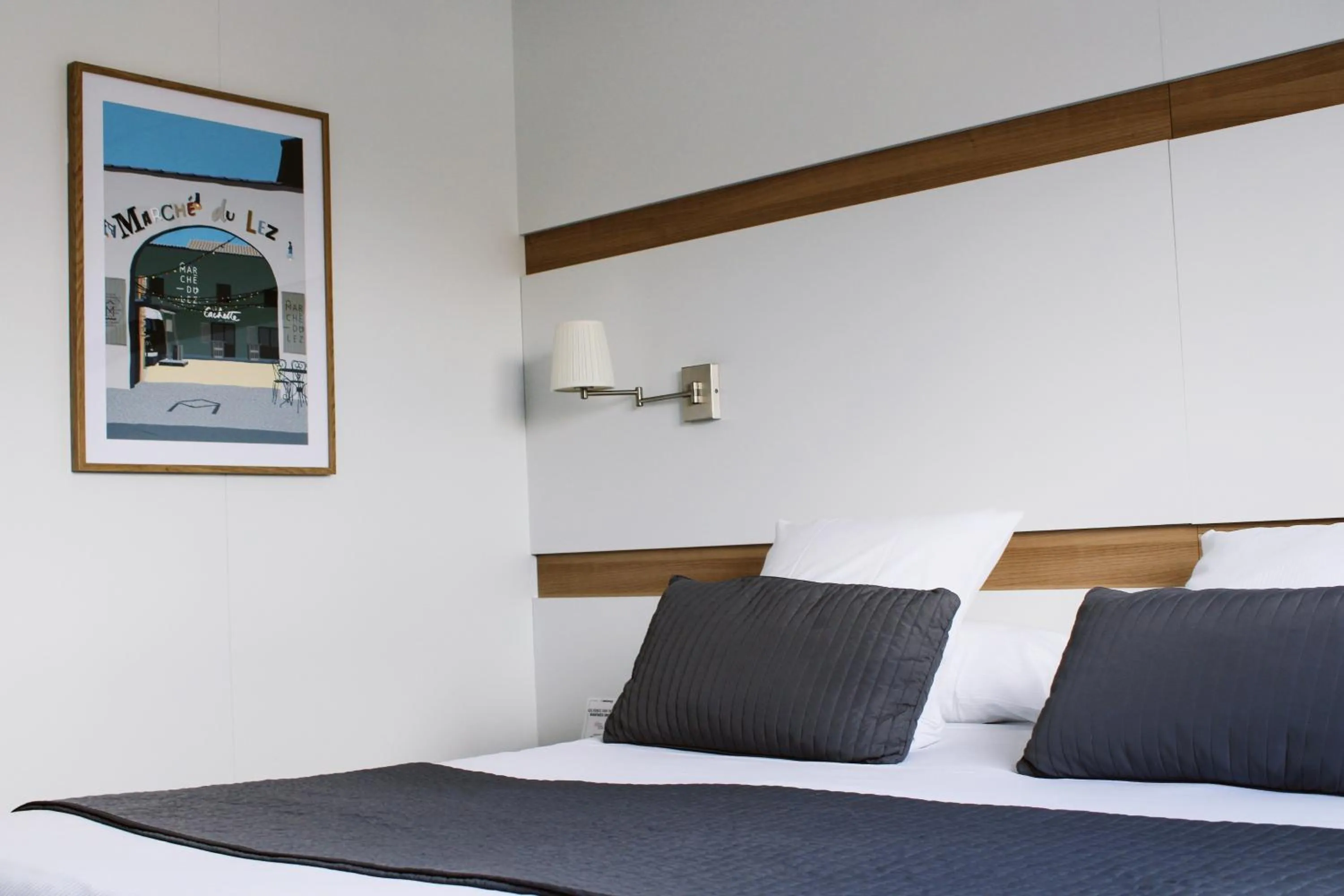 Bed in The Originals Boutique, Hôtel Neptune, Montpellier Sud