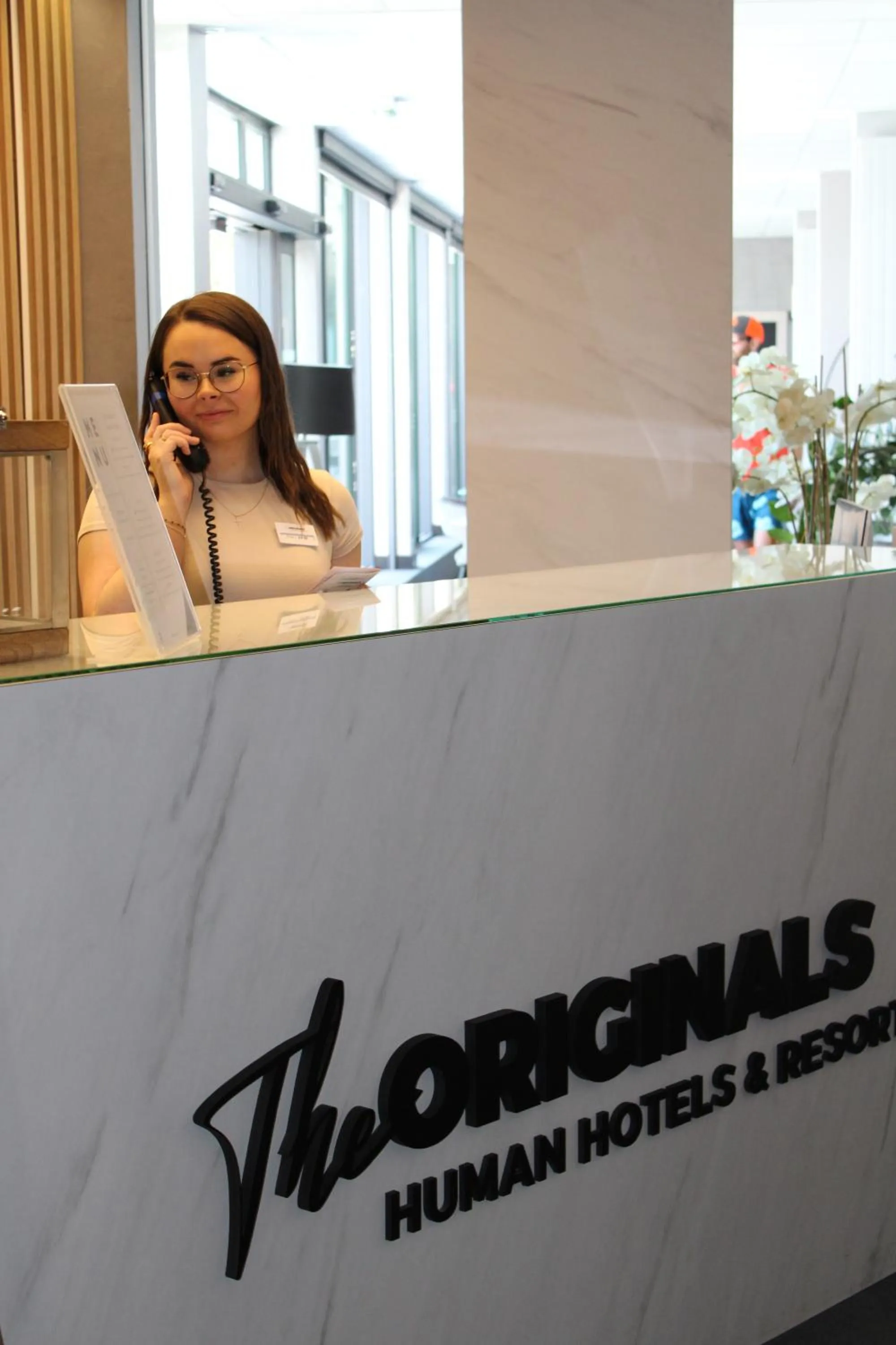 Lobby or reception in The Originals Boutique, Hôtel Neptune, Montpellier Sud