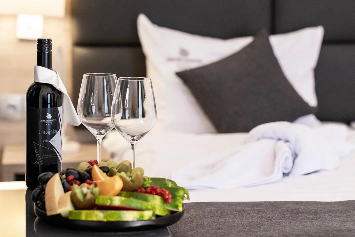 Food and drinks, Bed in Jurajski Kryształ