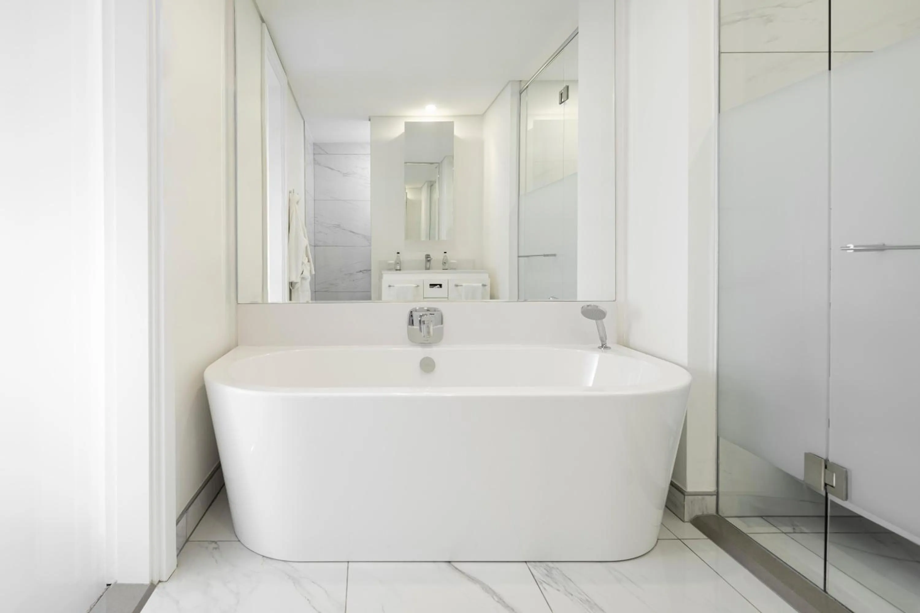 Bathroom in The Leonardo