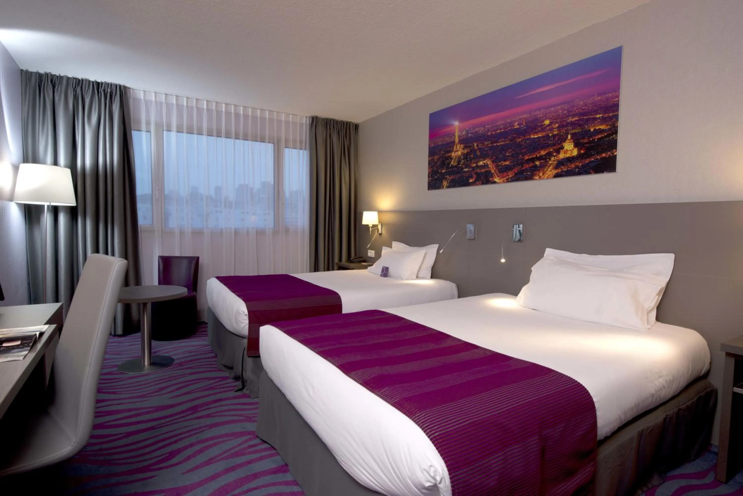 Bed in Mercure Paris 19 Philharmonie La Villette