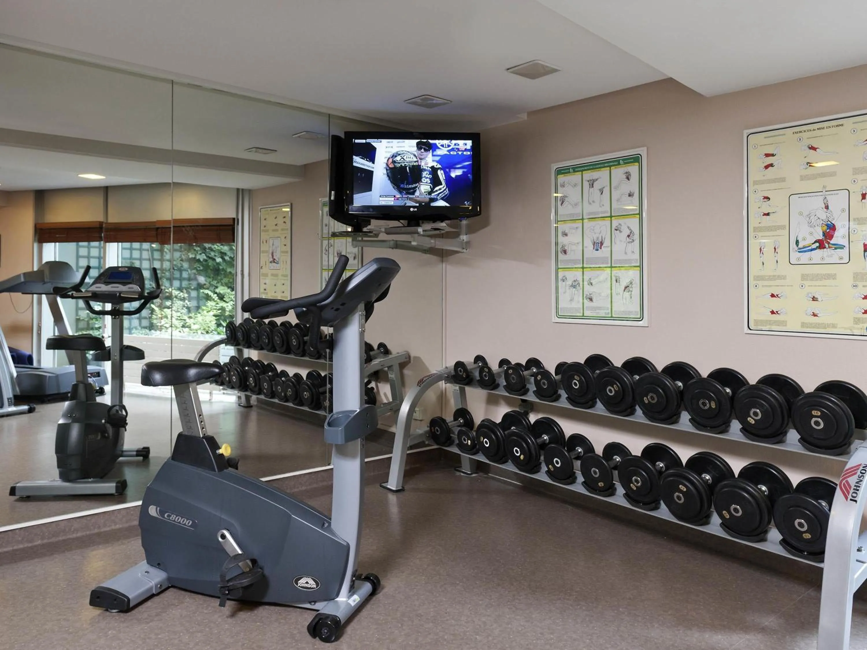 Fitness centre/facilities in Mercure Paris 19 Philharmonie La Villette
