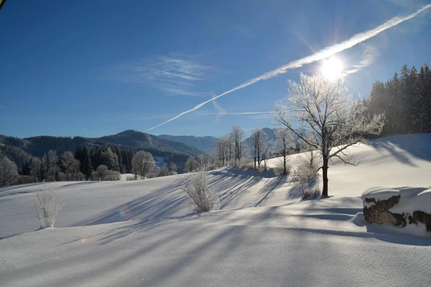Winter in Chalet Hinterbreiteneben