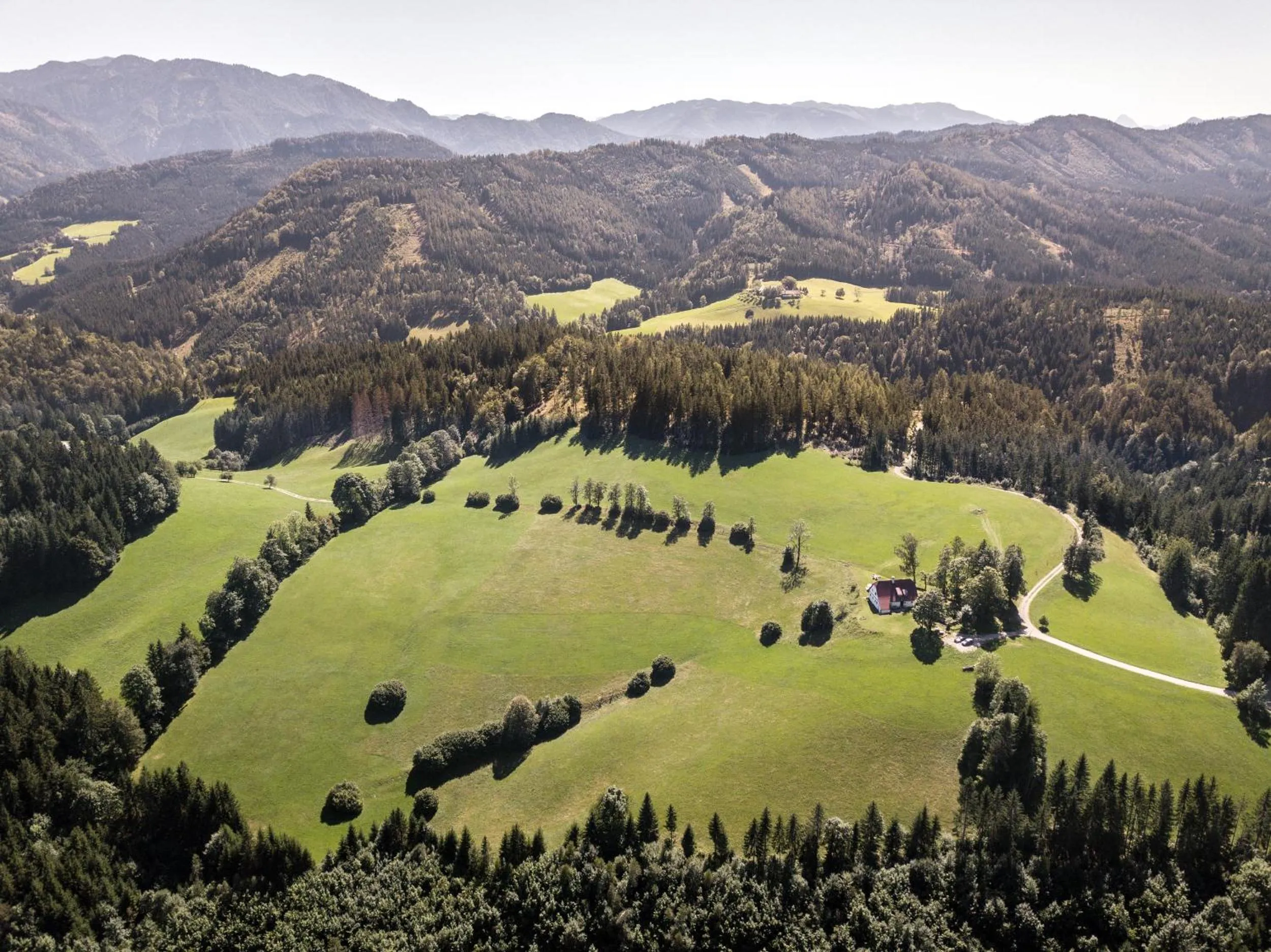 Natural landscape in Chalet Hinterbreiteneben