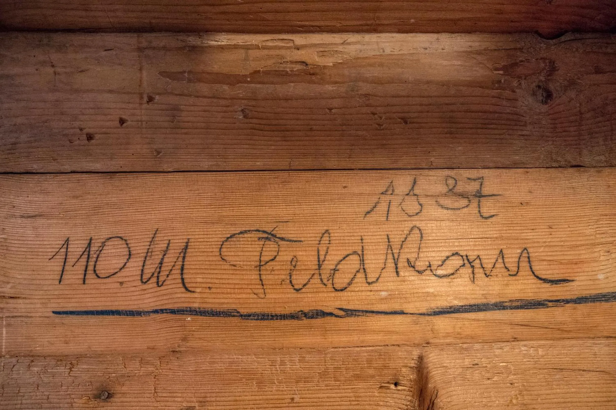 Decorative detail in Chalet Hinterbreiteneben