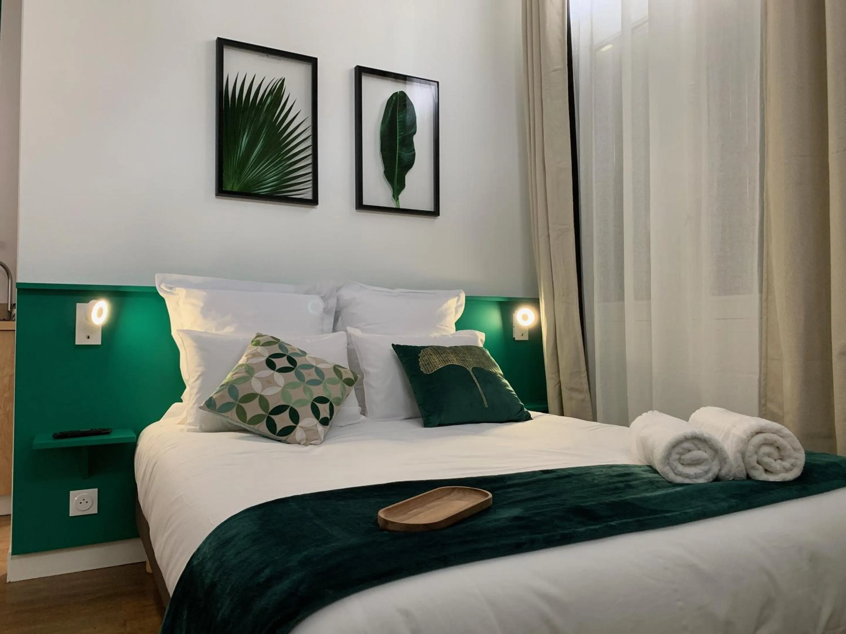 Bedroom in Logis St Joseph