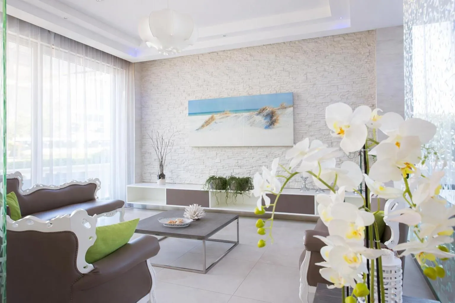 Lobby or reception in Hotel Liberty Beach - Parking & Beach