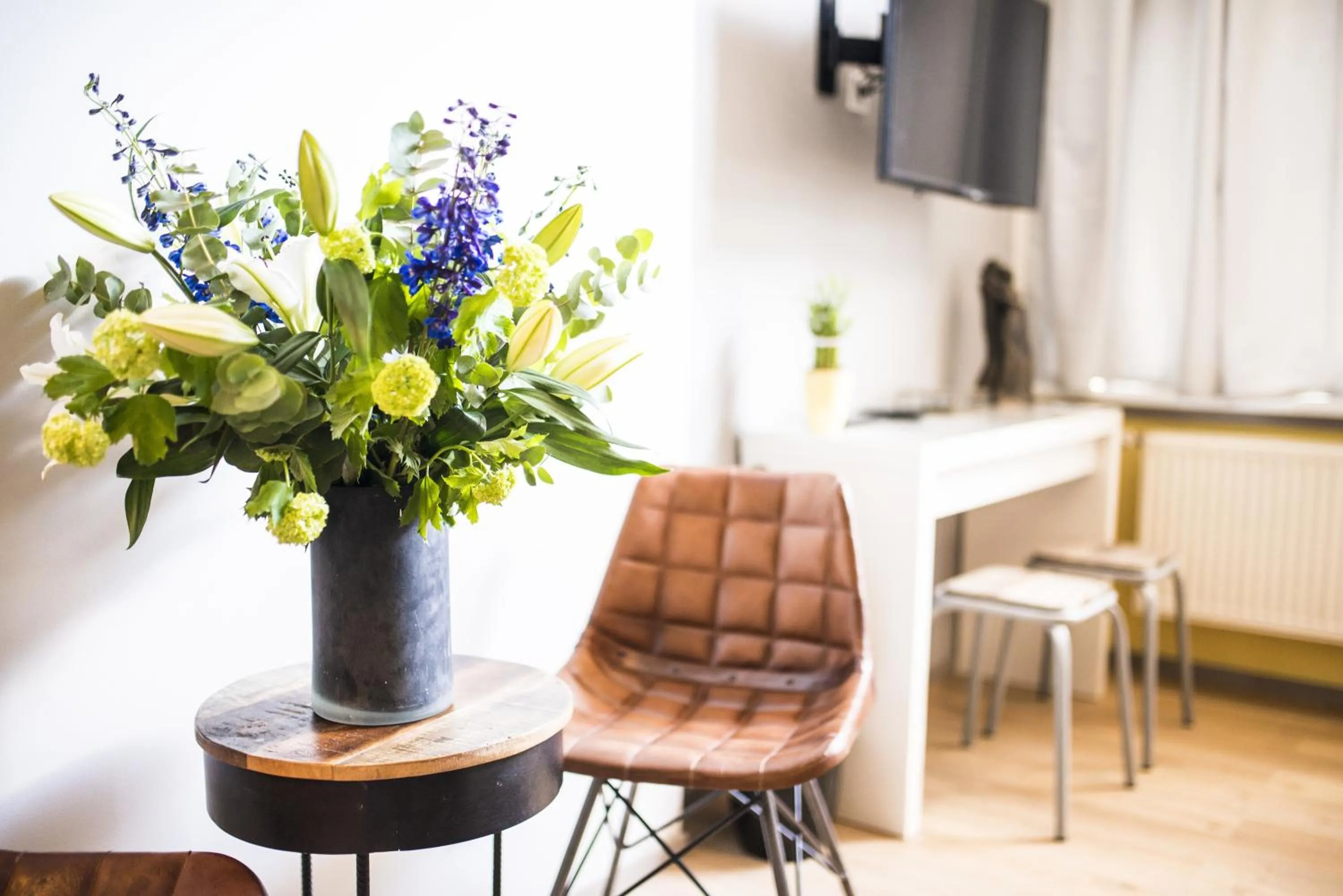 Seating area in Amsterdam House of Arts & Crafts