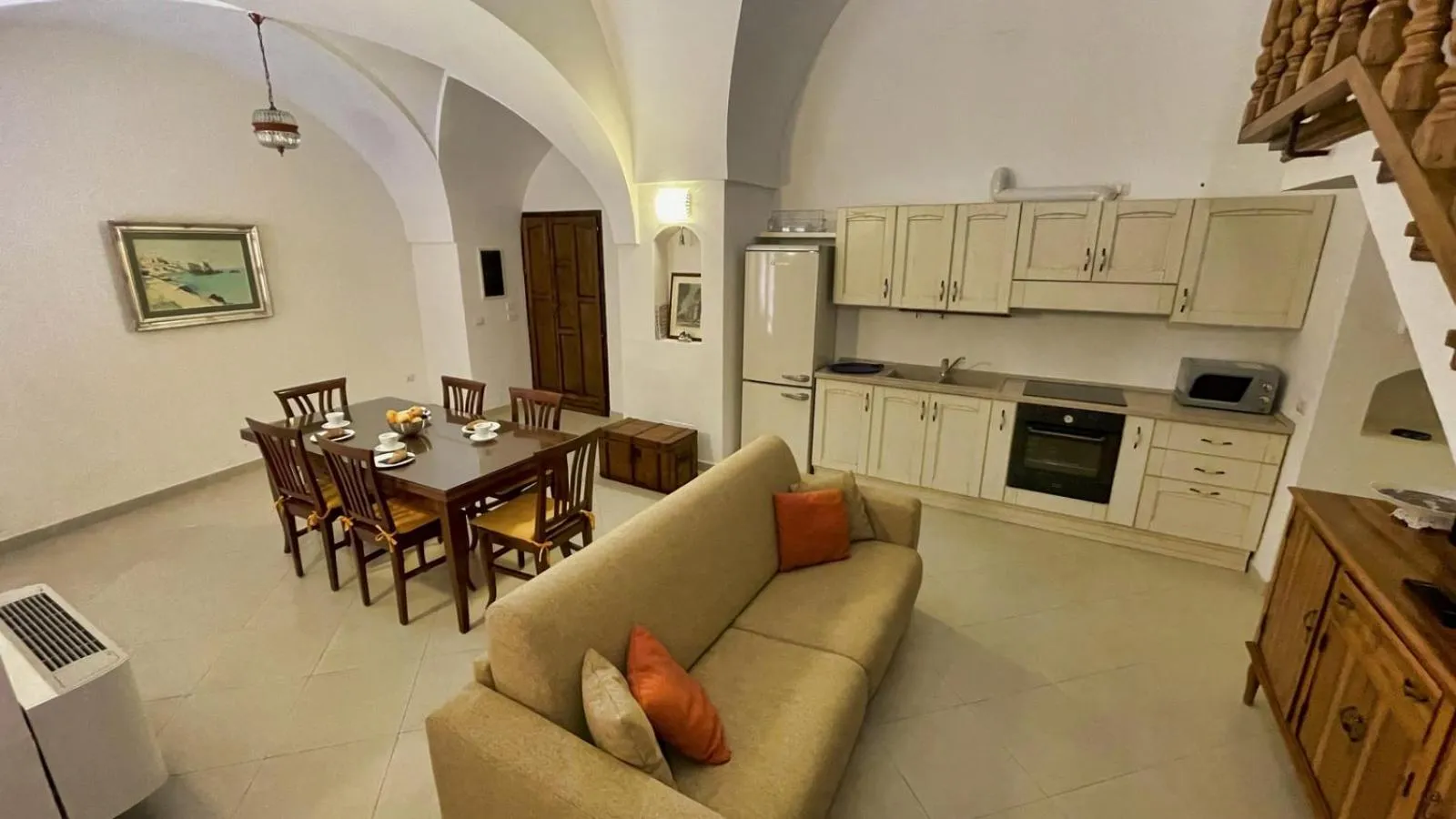 Living room in La Corte di Leuca Residence