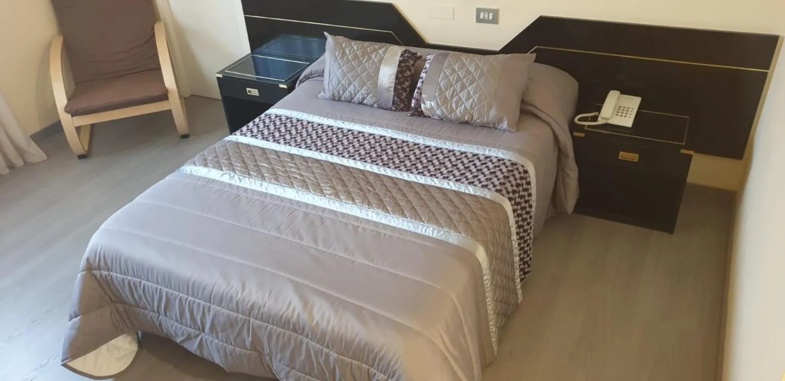 Bed in Hospedaje O Camiño