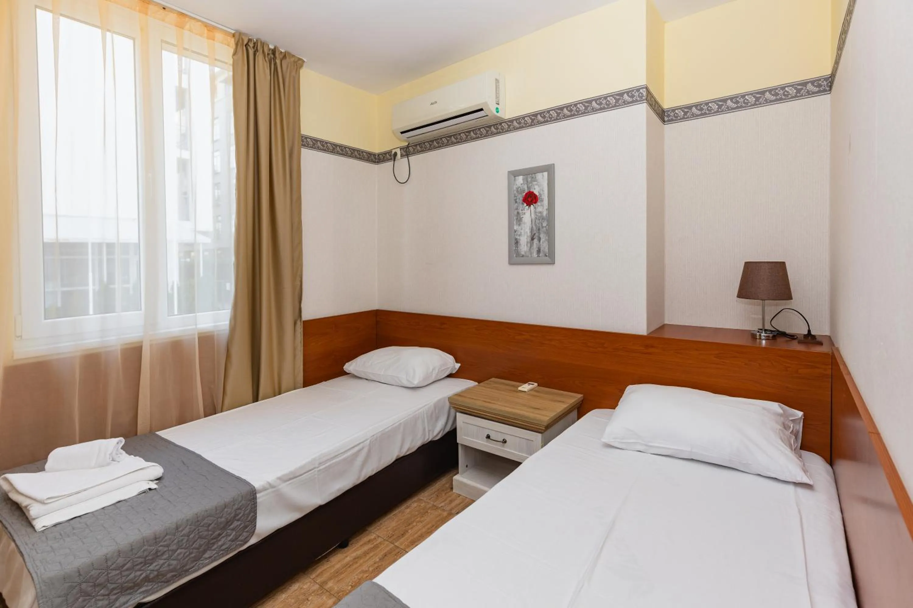 Bed in Favorit Aparthotel