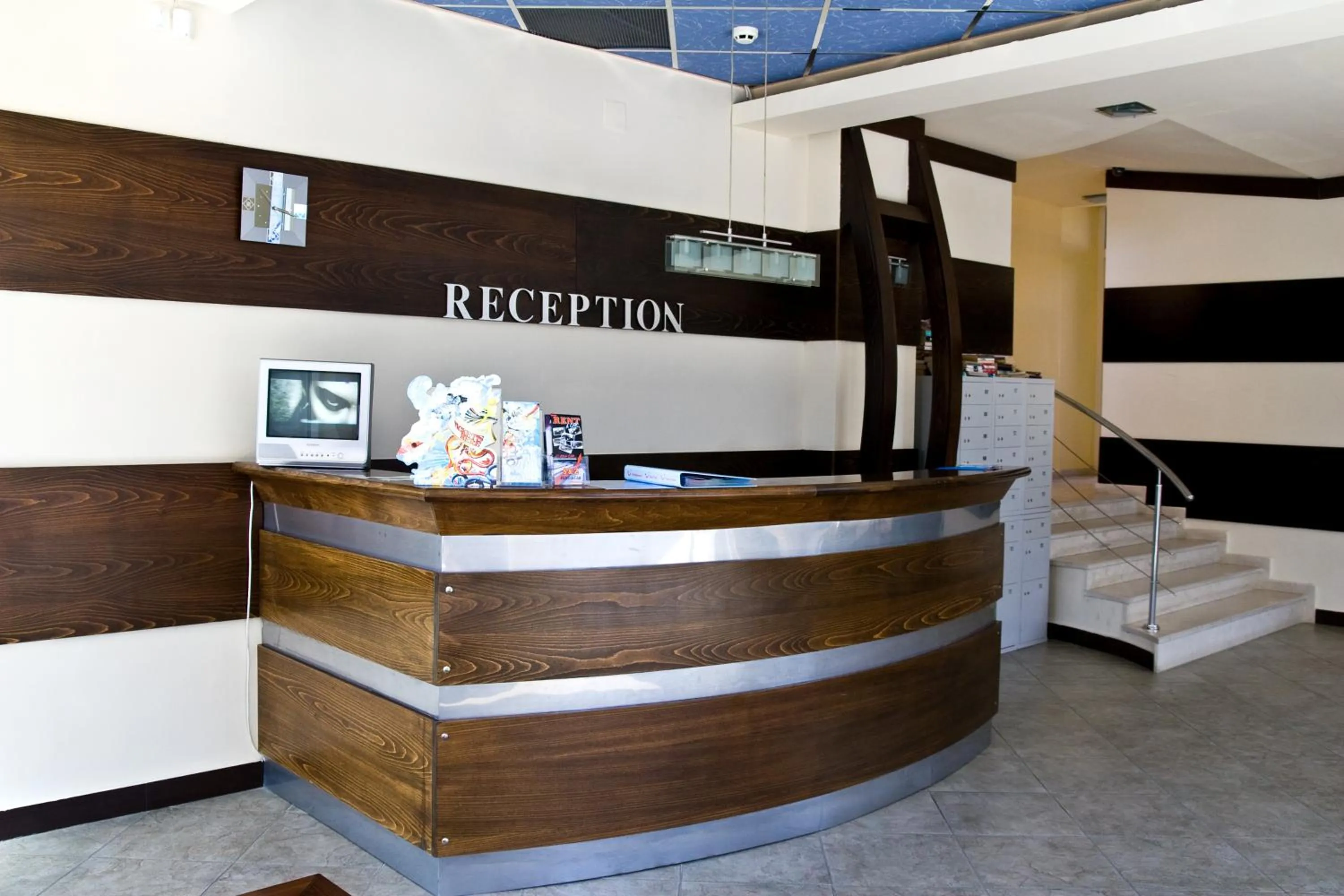 Lobby or reception in Favorit Aparthotel