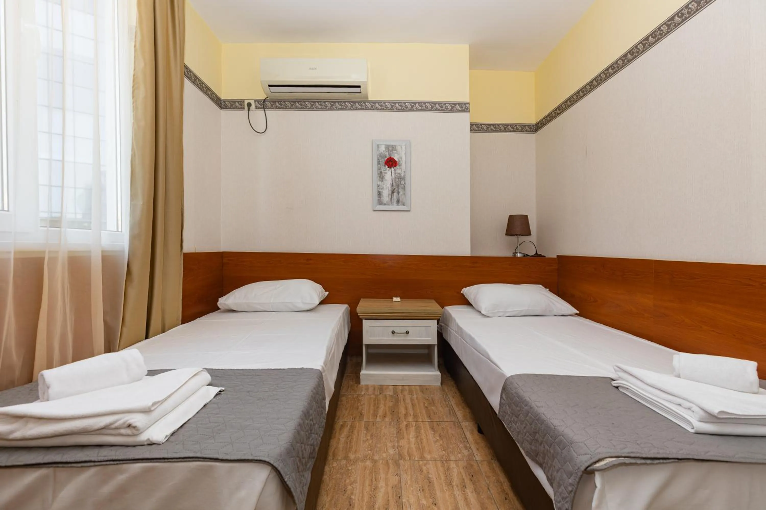 Bed in Favorit Aparthotel