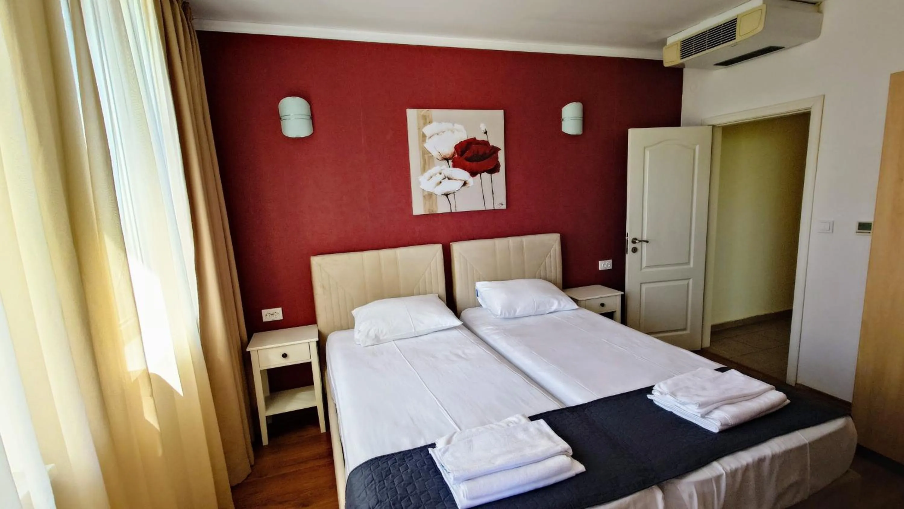 Bed in Favorit Aparthotel