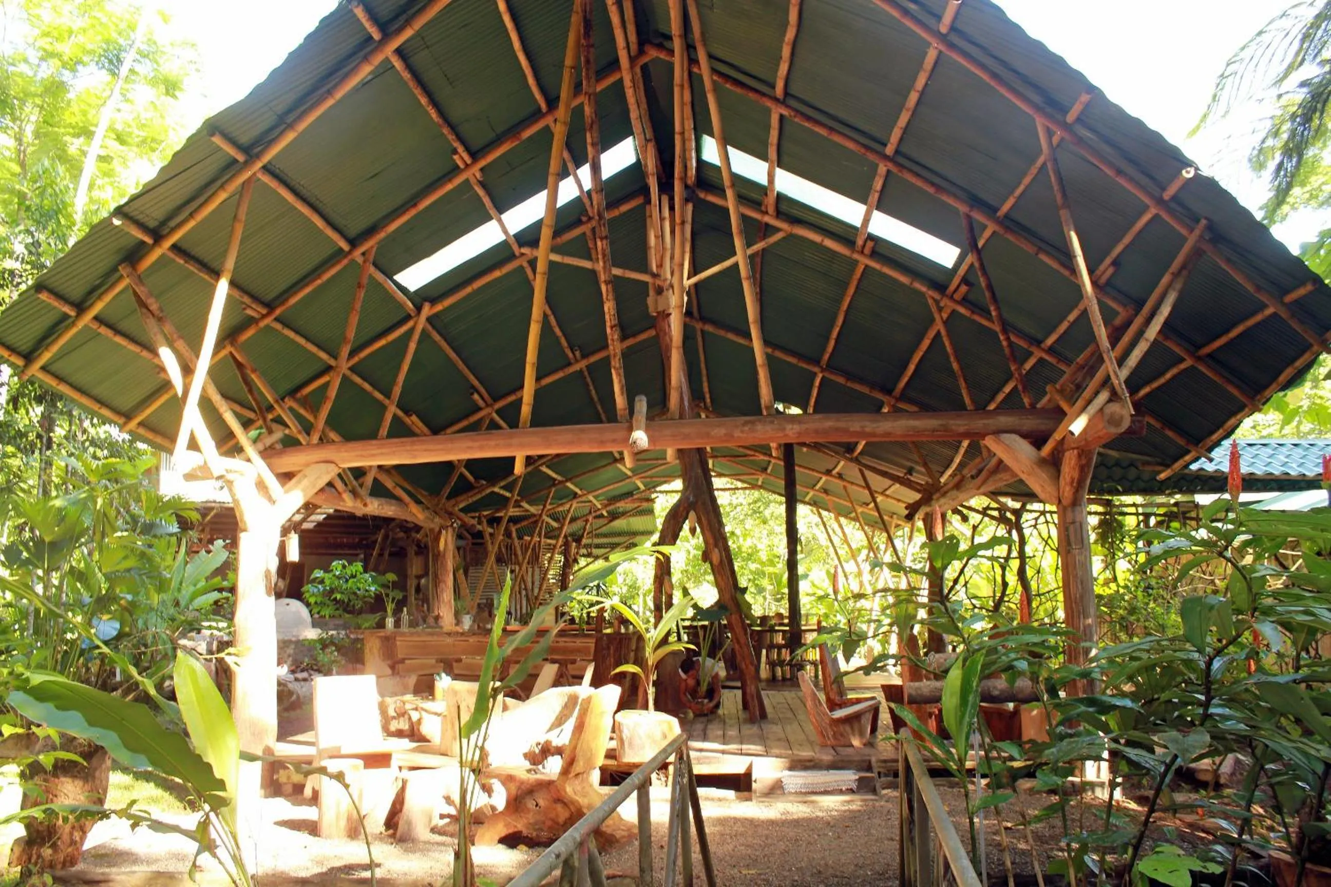 Patio in Danta Corcovado Lodge